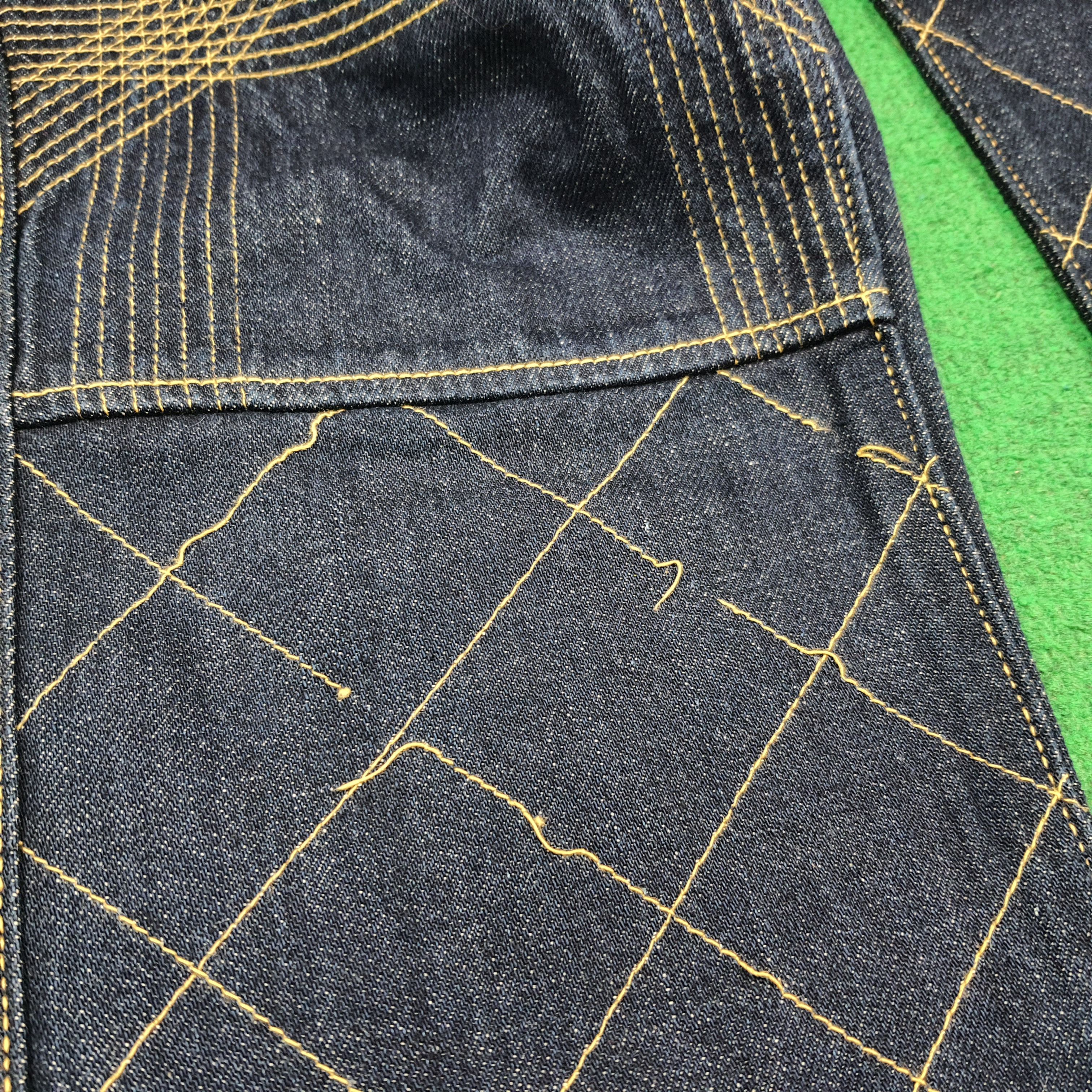 Kapital Vintage KAPITAL Japan Denim Monkey Stitching Pants C297N20 Size US 32 / EU 48 - 17 Thumbnail