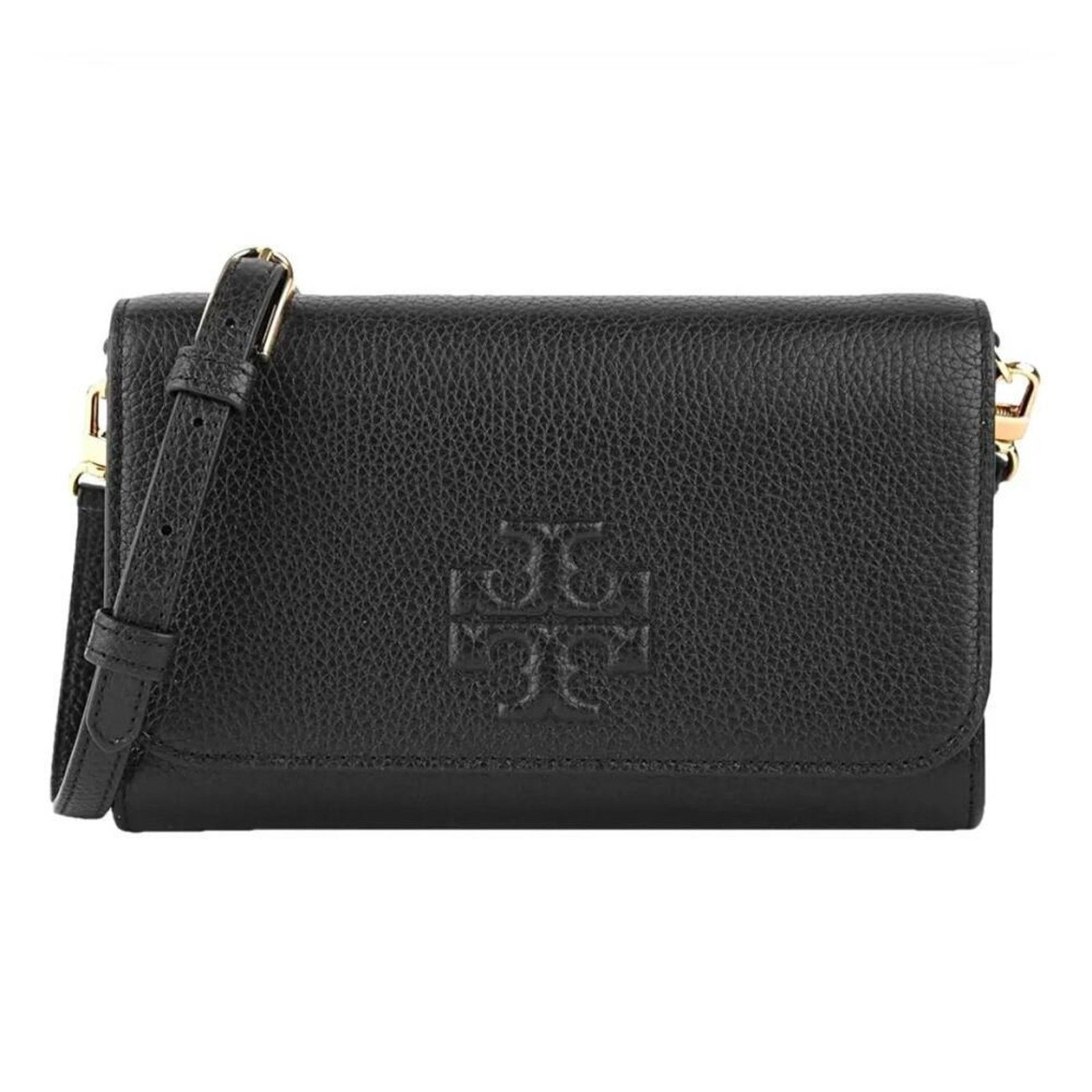 Tory Burch Preloved- Tory Burch Tory Burch Thea Black Crossbody Bag Size ONE SIZE - 1 Thumbnail