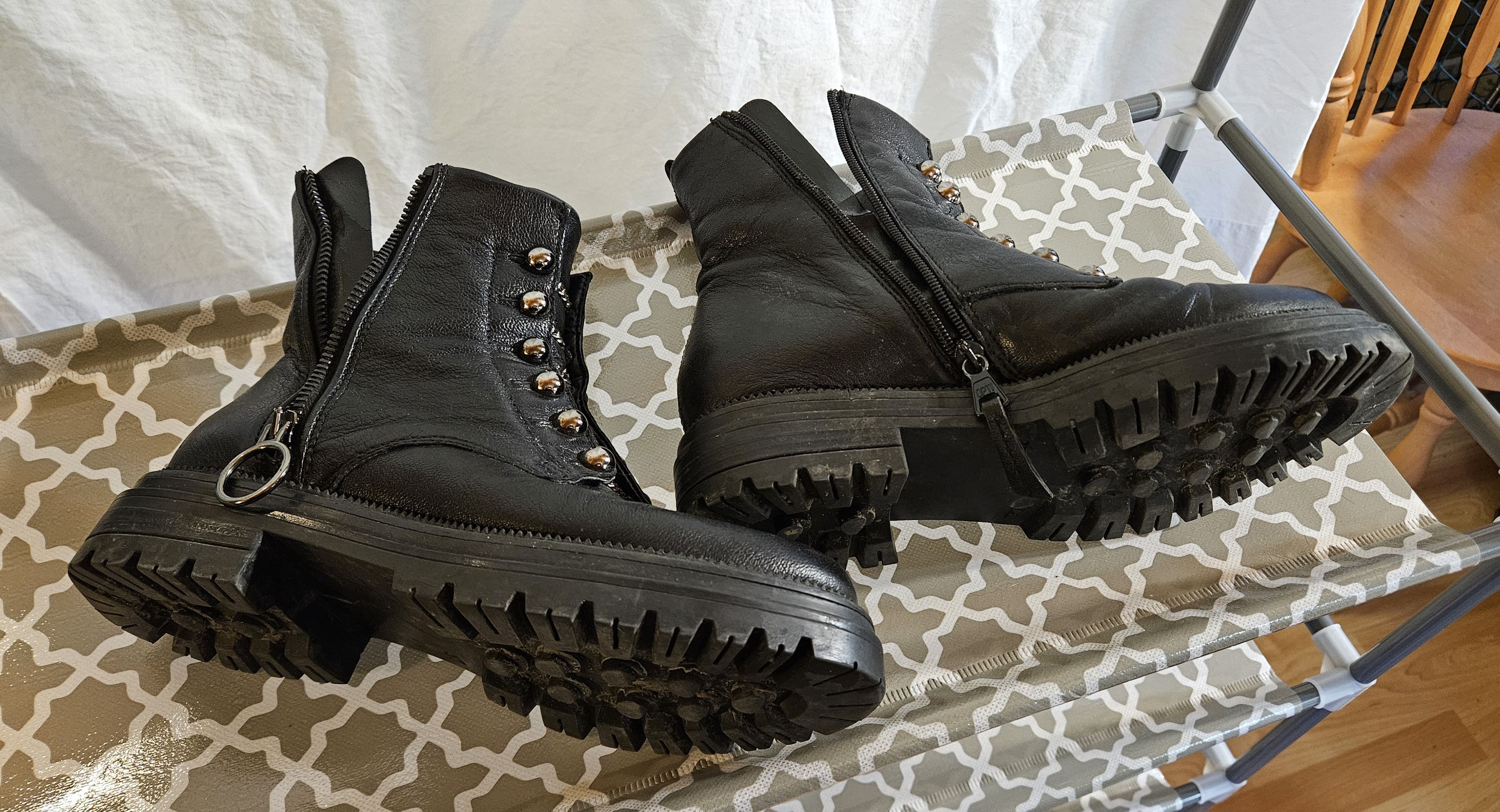 Leather Browns Verona Leather Boots Size US 7 / IT 37 - 4 Thumbnail