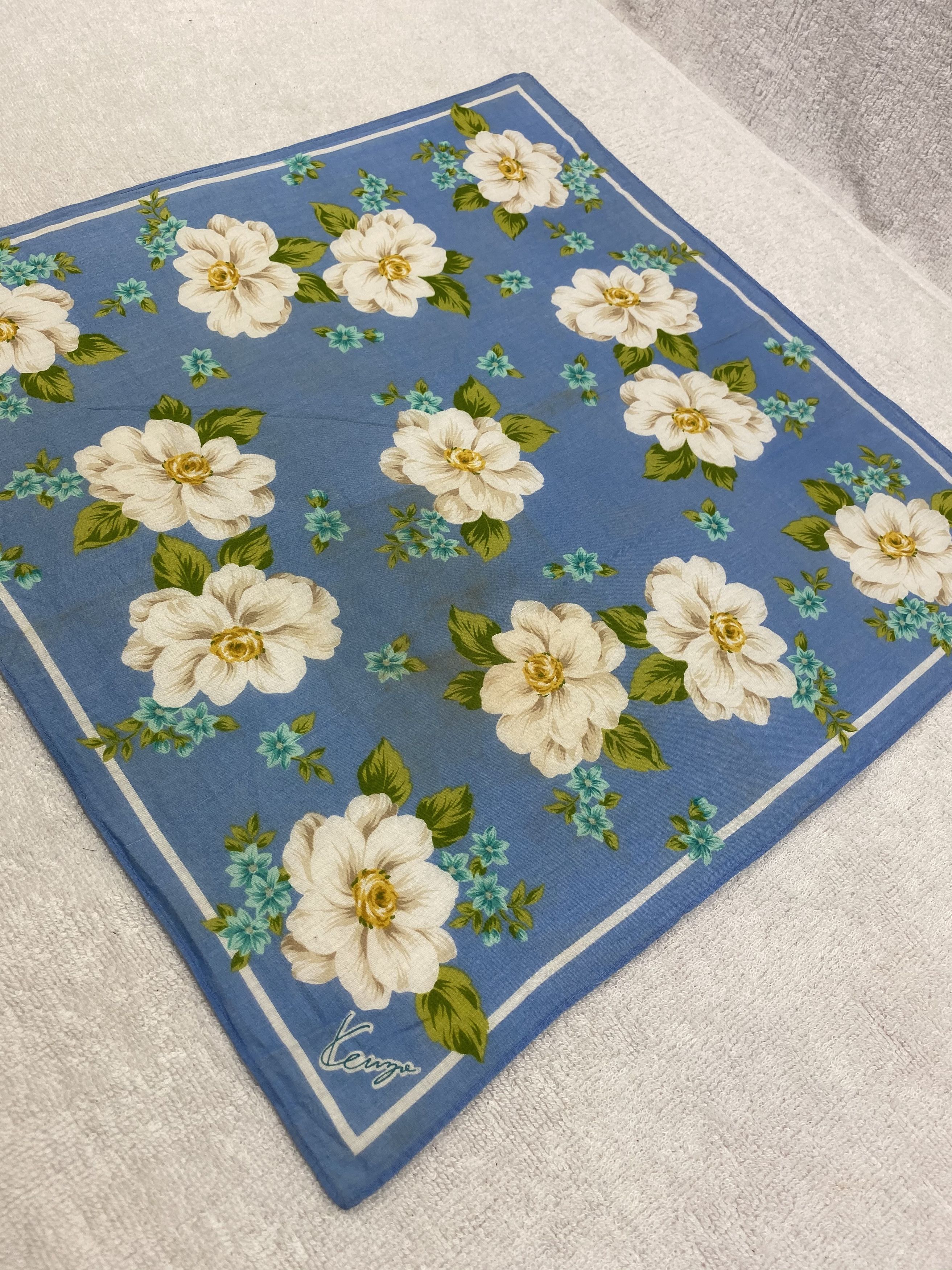 Kenzo × Vintage Kenzo Handkerchief / Bandana / Neckerchief Size ONE SIZE - 4 Thumbnail