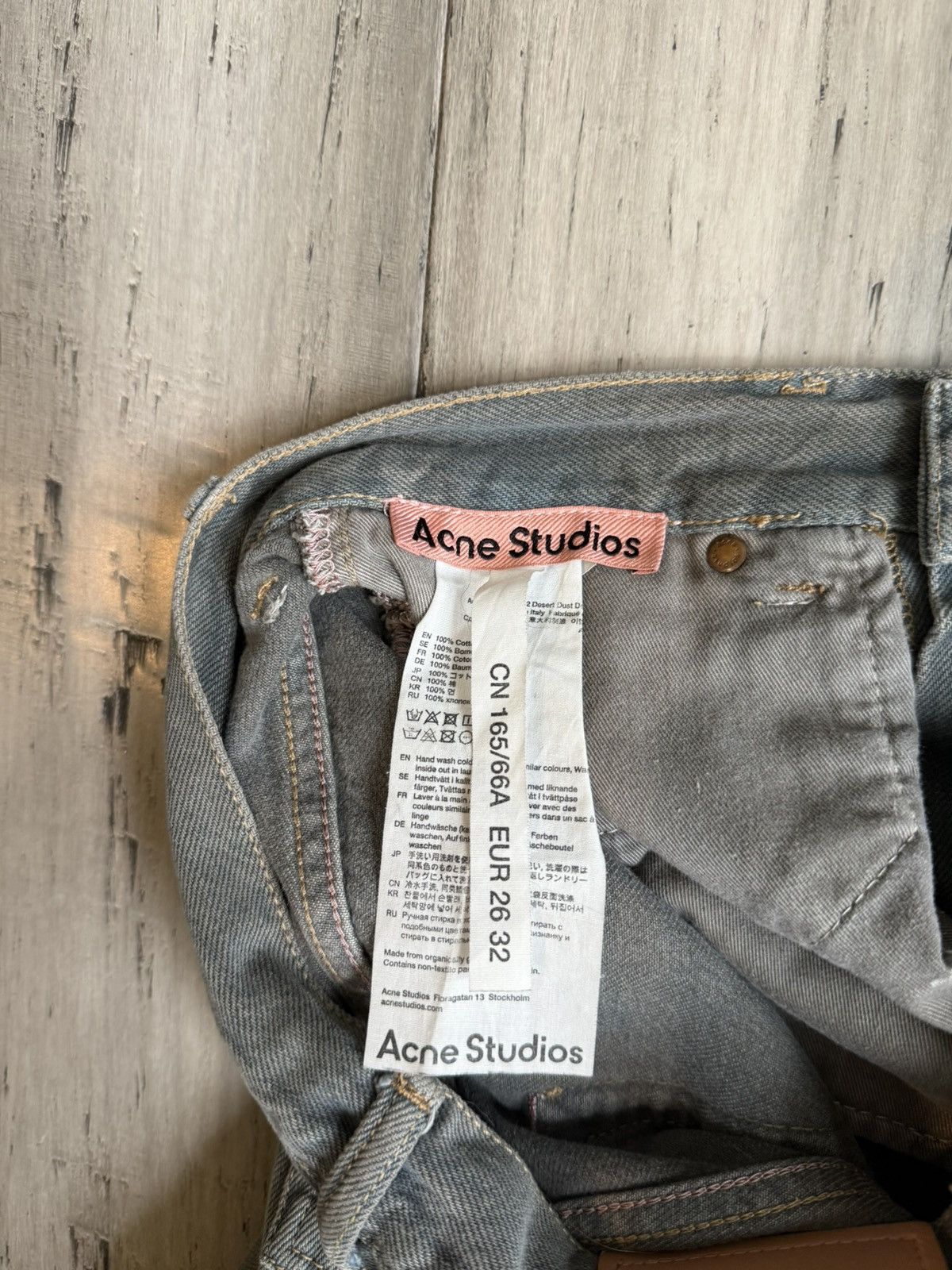 Acne Studios Acne Studios Distressed Jeans Size US 26 / EU 42 - 9 Thumbnail