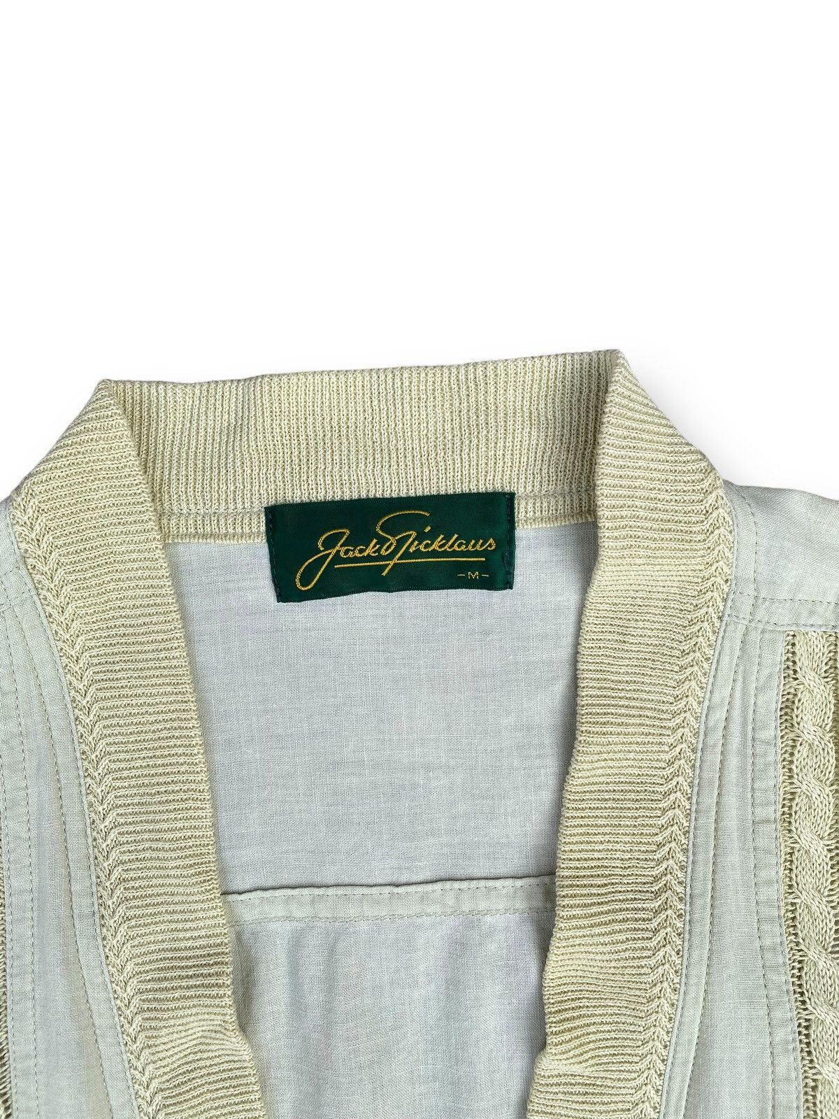 Designer × Vintage Vintage Jack Spicklaus Cardigan Knit Jacket. #D2 Size US M / EU 48-50 / 2 - 3 Thumbnail