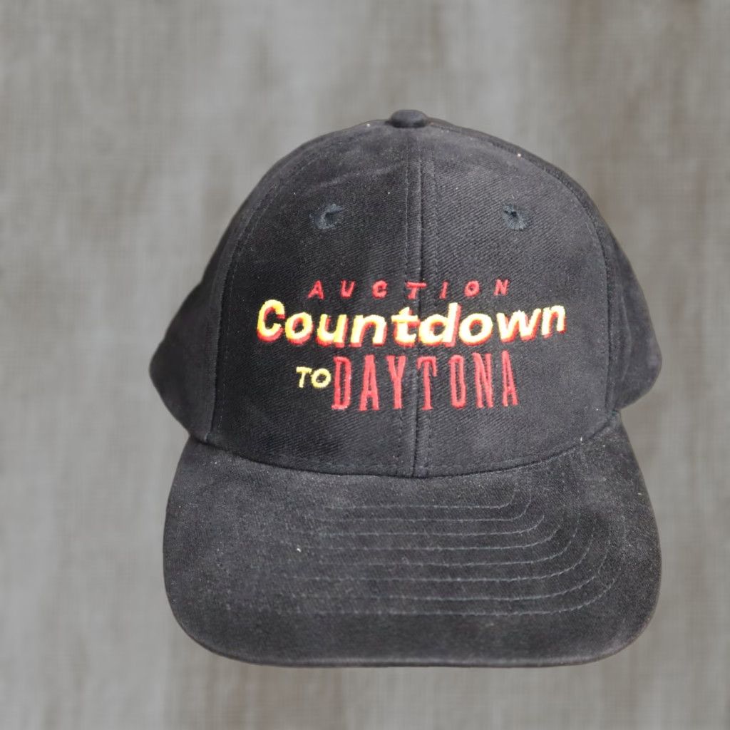 Vintage VINTAGE MOHRs Baseball Cap, Snapback, Black, Adult One Size, Men, Auction Countdown to Daytona, Daimler Chrysler, Cap, Baseball Cap, Vintage, Mens Size ONE SIZE - 1 Thumbnail