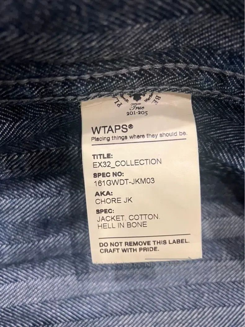 Wtaps Wtaps Striped four bag jacket Size US M / EU 48-50 / 2 - 5 Thumbnail