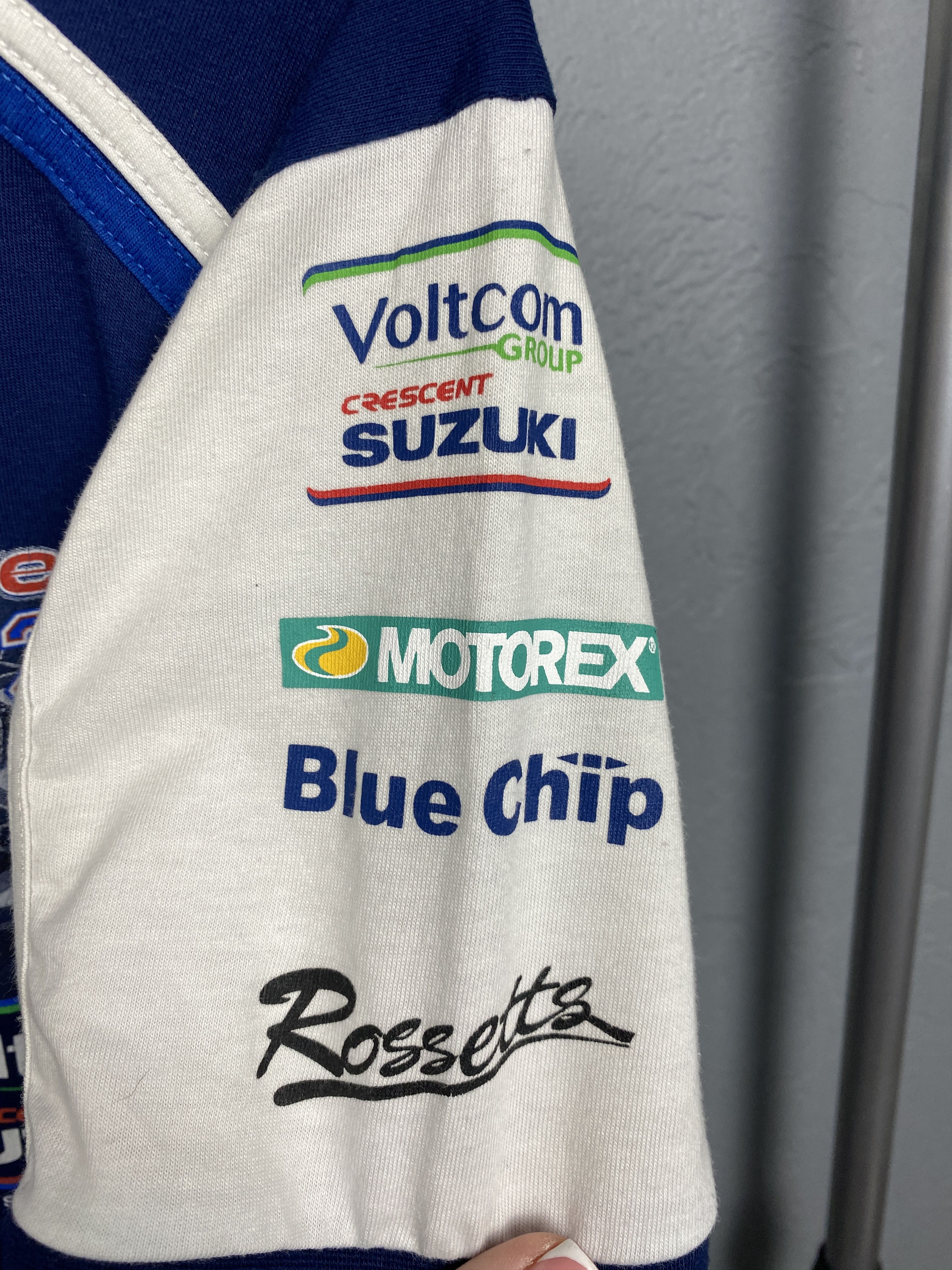 Vintage Suzuki Racing Vintage Mens Crew Neck T-Shirt Size US M / EU 48-50 / 2 - 5 Thumbnail