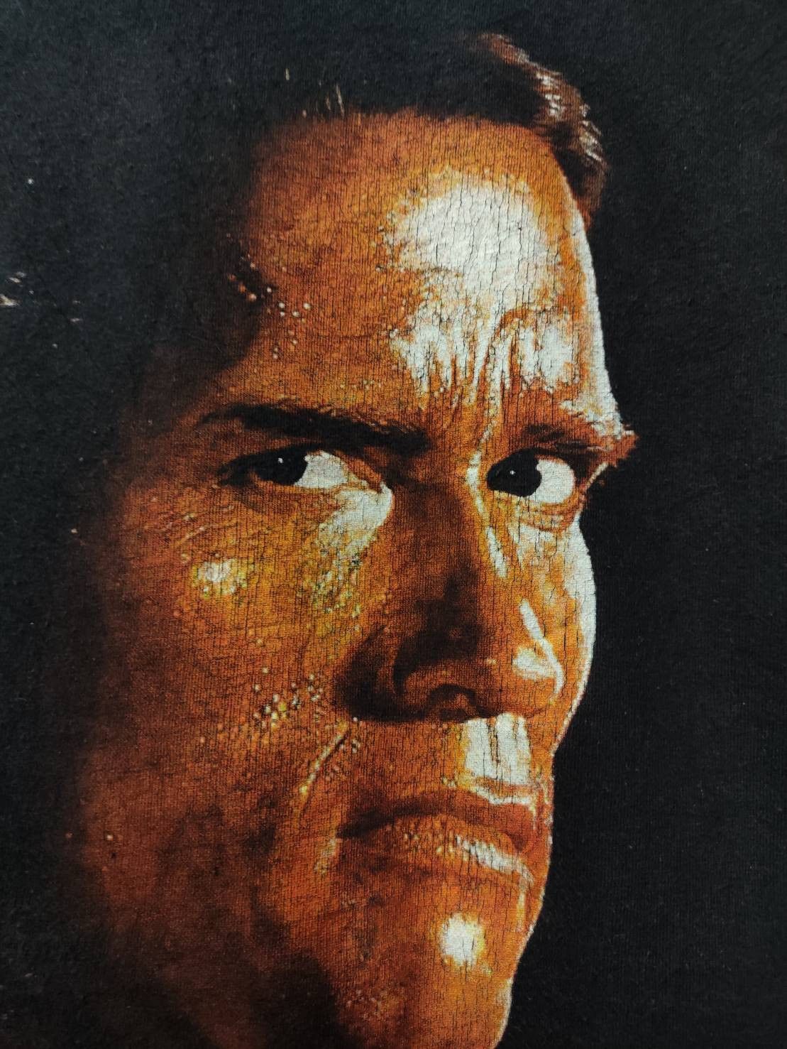 Vintage Vtg The Running Man Arnold Schwarzenegger Movie Promo T-Shir Size US M / EU 48-50 / 2 - 3 Thumbnail