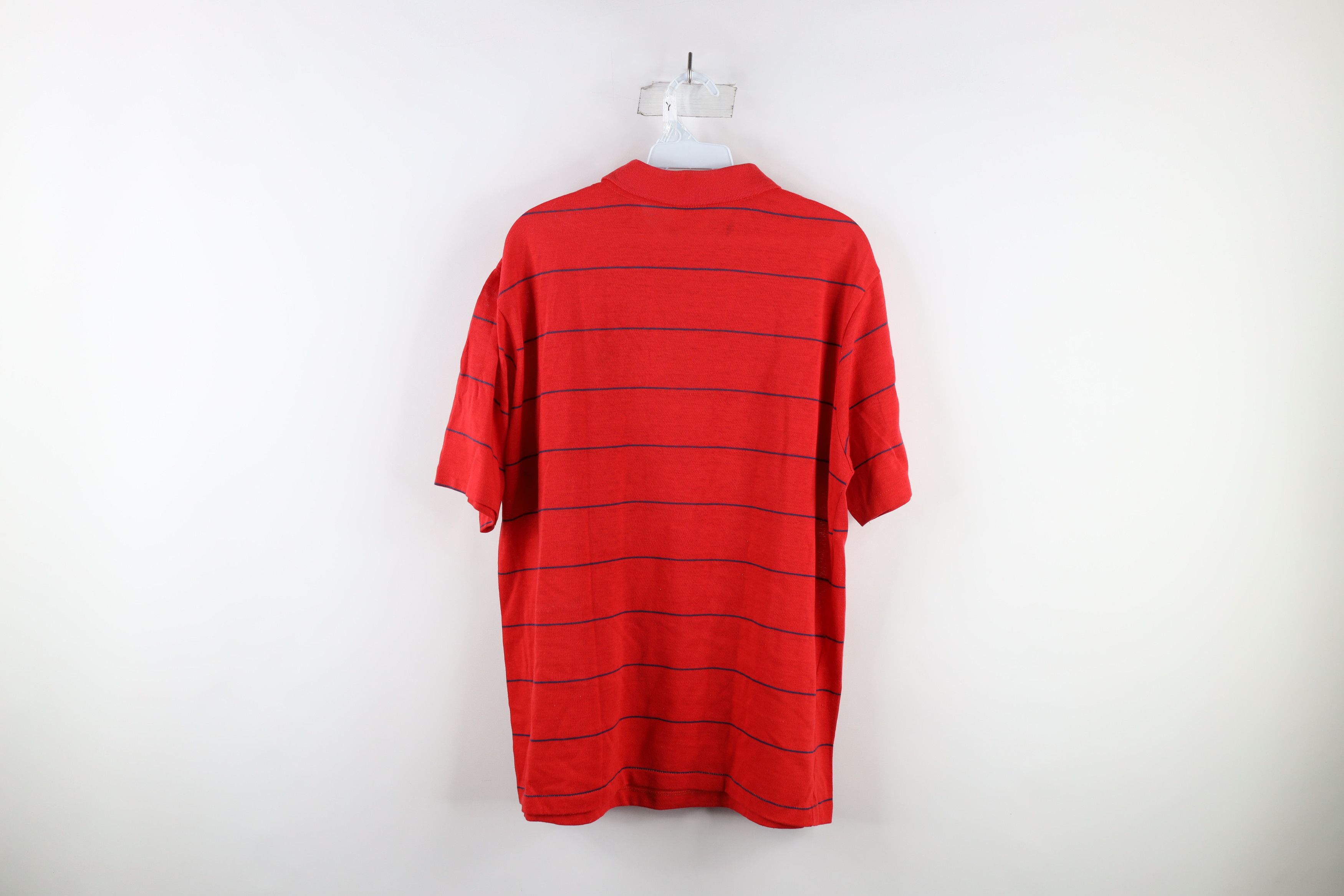 Disney × Vintage Vintage 80s Disney Knit Mickey Mouse Collared Polo Shirt USA Size US XL / EU 56 / 4 - 8 Thumbnail