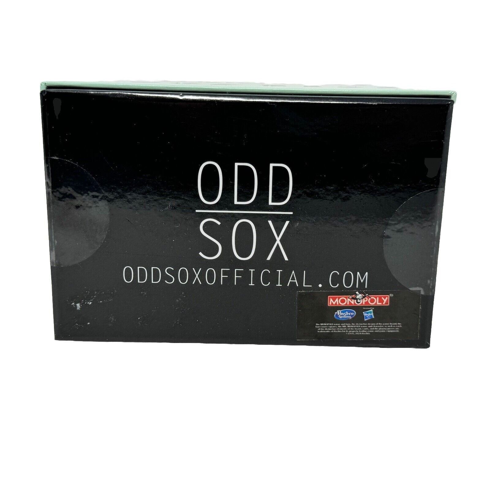 The Unbranded Brand Odd Sox Funny Crew Socks Monopoly Board Game Large Men 8-12 Size ONE SIZE - 9 Thumbnail