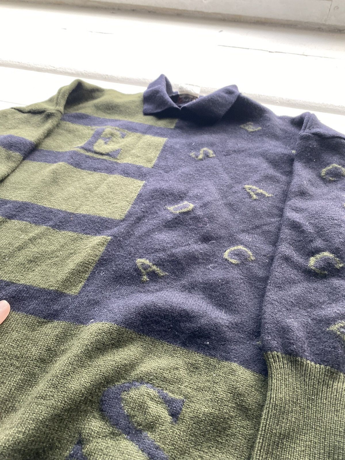 Designer × Escada × Vintage 🔥80s Escada Margaretha Ley West Germany Archive Sweater Size US S / EU 44-46 / 1 - 5 Thumbnail