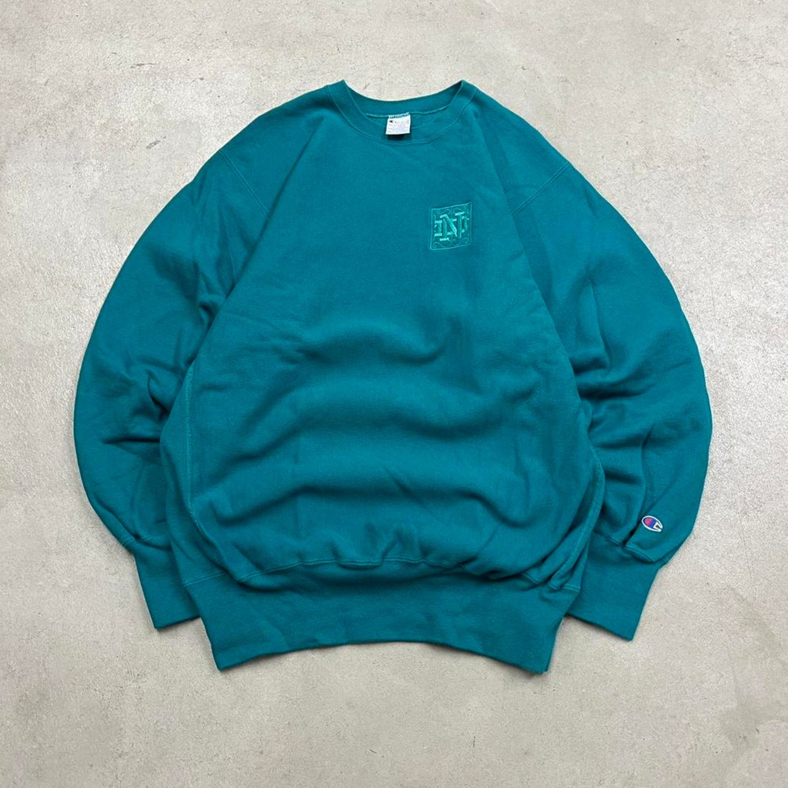 Champion 90s vintage champion notre dame reverse weave Size US XL / EU 56 / 4 - 1 Thumbnail
