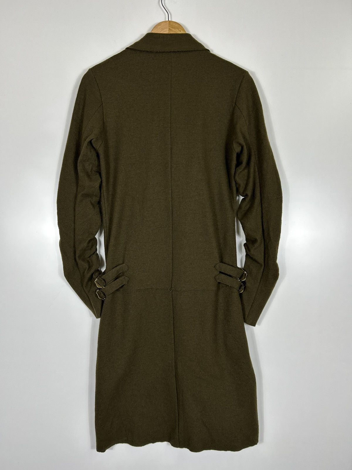 Japanese Brand 🔥Rare Jelly Garcia Japan Wool Double Collar Long Jacket Size S / US 4 / IT 40 - 17 Thumbnail