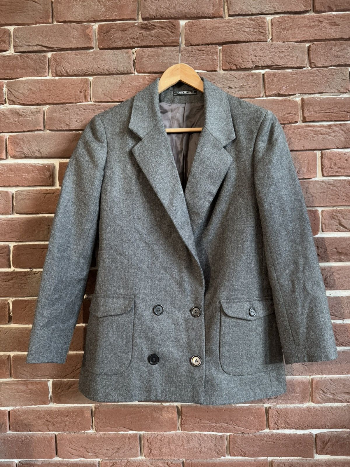 Acne Studios Rare Acne Jeans Wool Double Breasted Blazer Hype Designer Size M / US 6-8 / IT 42-44 - 1 Thumbnail