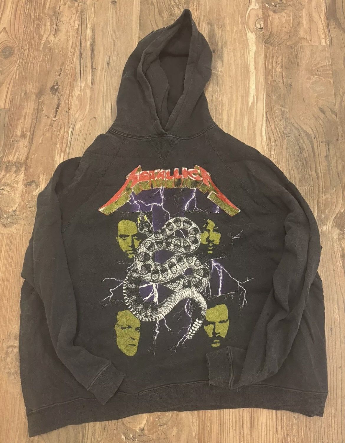 Band Tees × MadeWorn × Metallica MadeWorn Metallica Hoodie Size US XXL / EU 58 / 5 - 1 Thumbnail