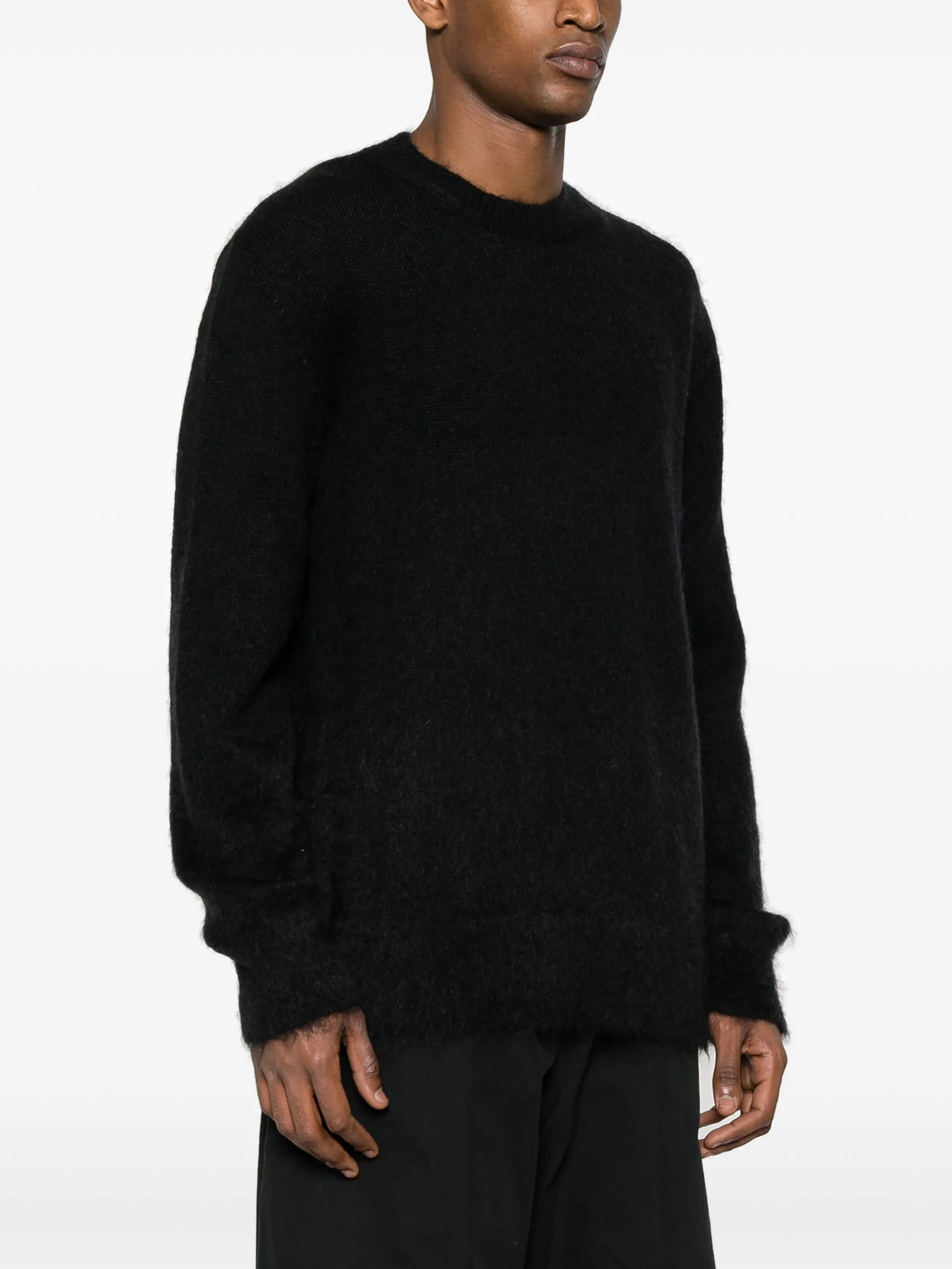 Off-White o1y0325 Crewneck Sweater in Black Size US M / EU 48-50 / 2 - 3 Thumbnail