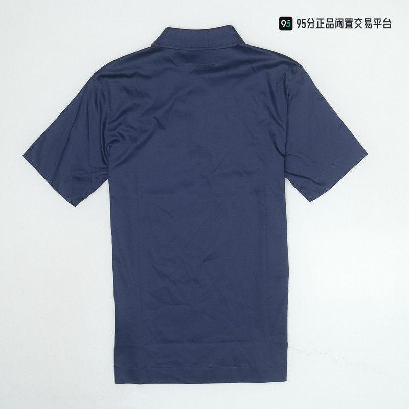 Ermenegildo Zegna Ermenegildo Zegna Solid Short-Sleeve Polo Shirt Size US M / EU 48-50 / 2 - 1 Thumbnail