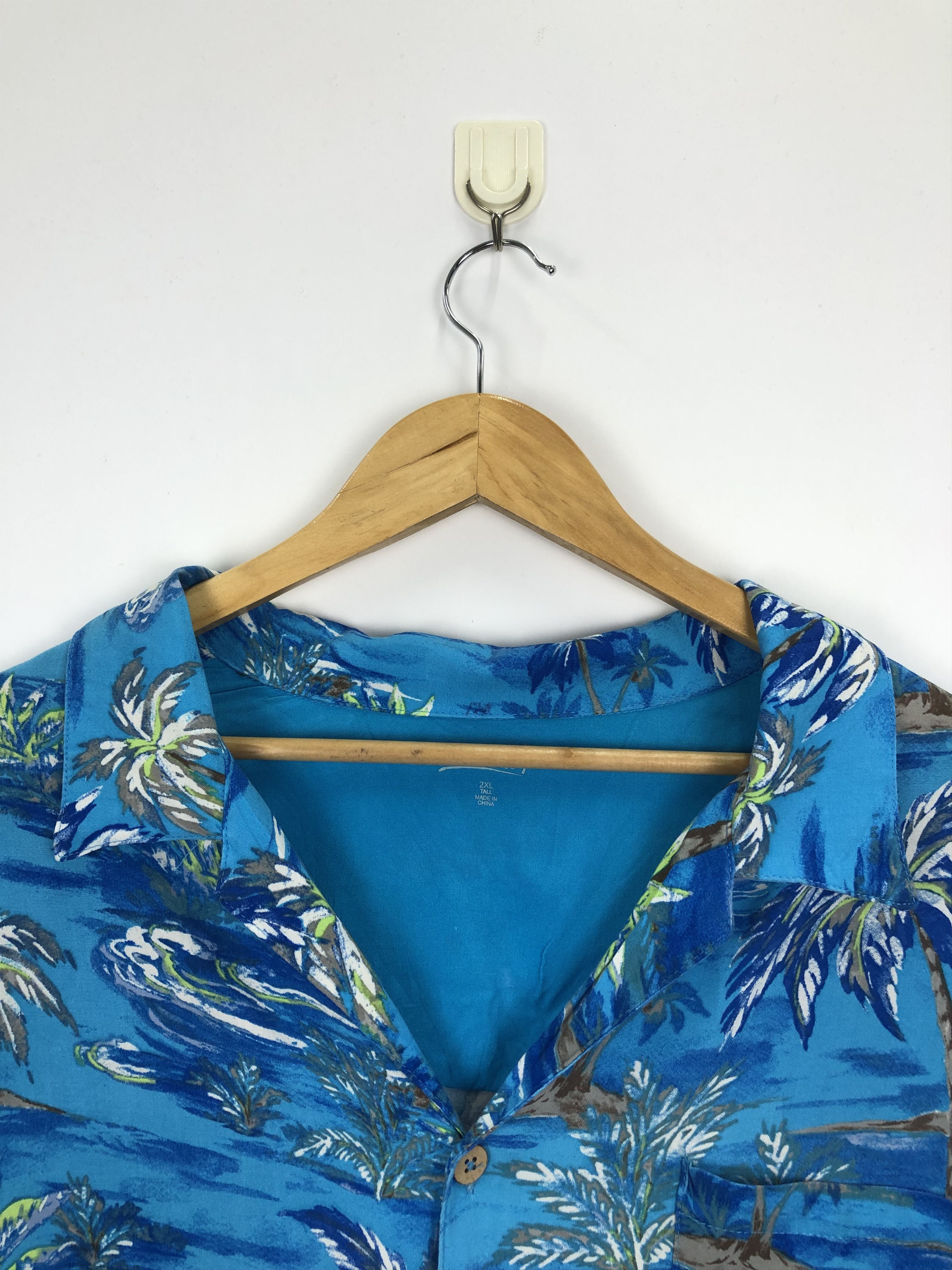 Vintage Vintage Rayon Hawaiian Island Motive TA0006 Size US XXL / EU 58 / 5 - 8 Thumbnail