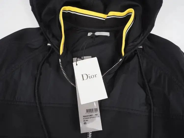 Dior Sz 46 Dior Blouson CD Logo Cotton Filled Jacket-2507 Size US S / EU 44-46 / 1 - 4 Thumbnail