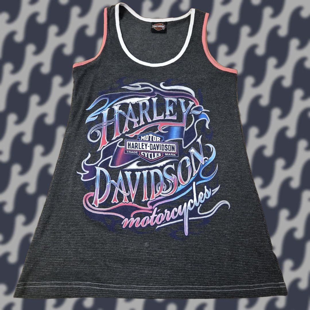 Harley Davidson Harley-Davidson Tank Top Womens Medium Tombstone Arizona 2019 Graphic Shirt Sleeveless Tunic Gray Size M / US 6-8 / IT 42-44 - 1 Thumbnail