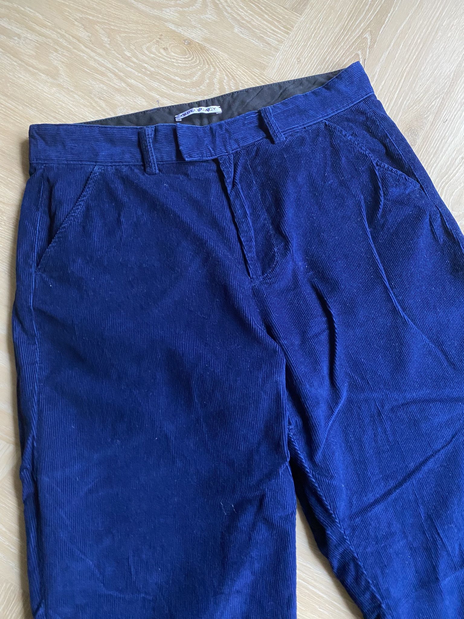 Our Legacy 46/S - Royal Blue Baby Cord Pant Size US 30 / EU 46 - 4 Thumbnail
