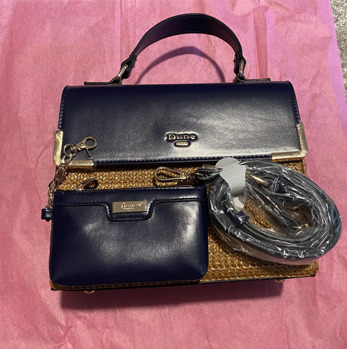 Dune London Dune London Navy handbag Size ONE SIZE - 4 Thumbnail