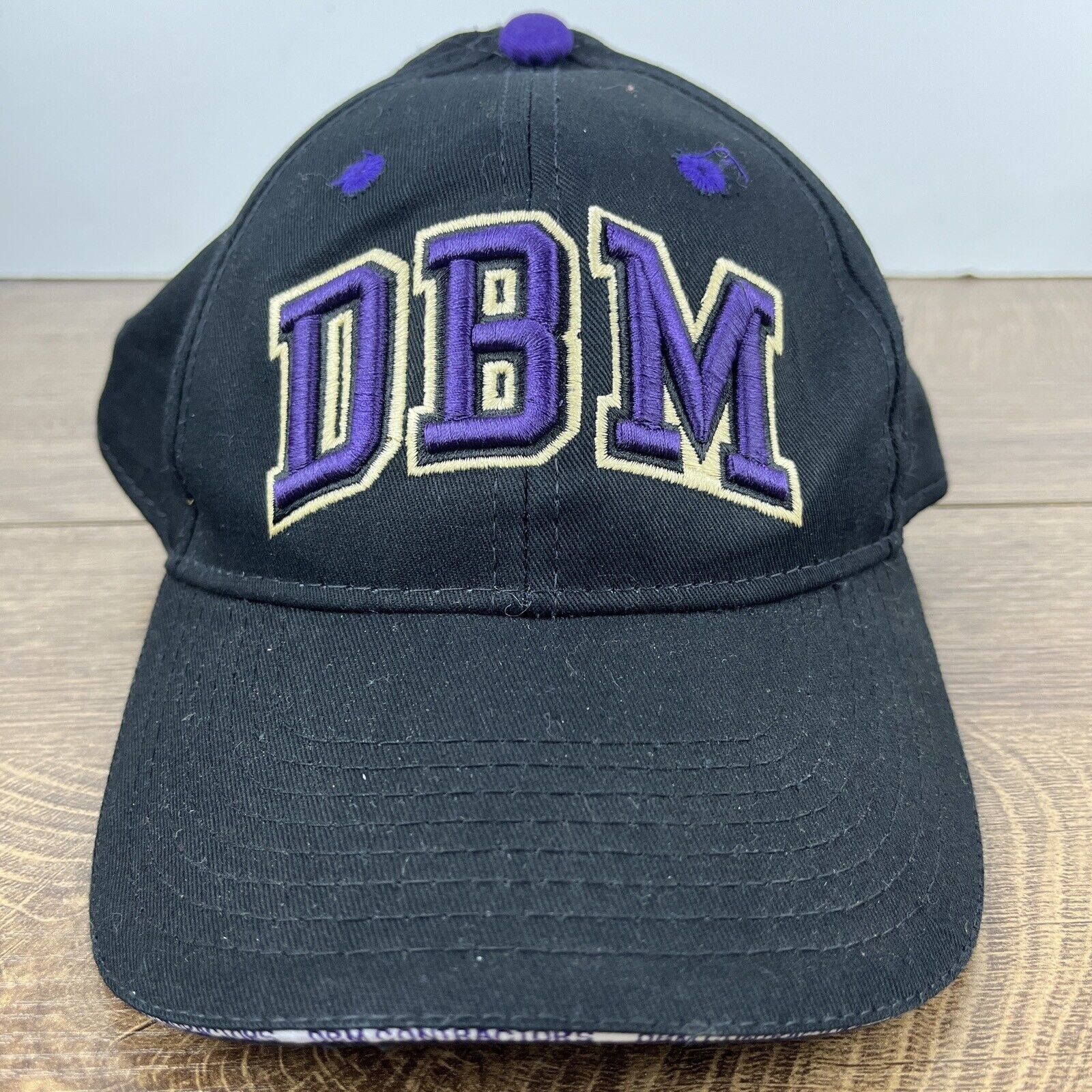 Other DBM Contractors Hat DBM Contractor Black Hat Adjustable Adul Size ONE SIZE - 3 Thumbnail
