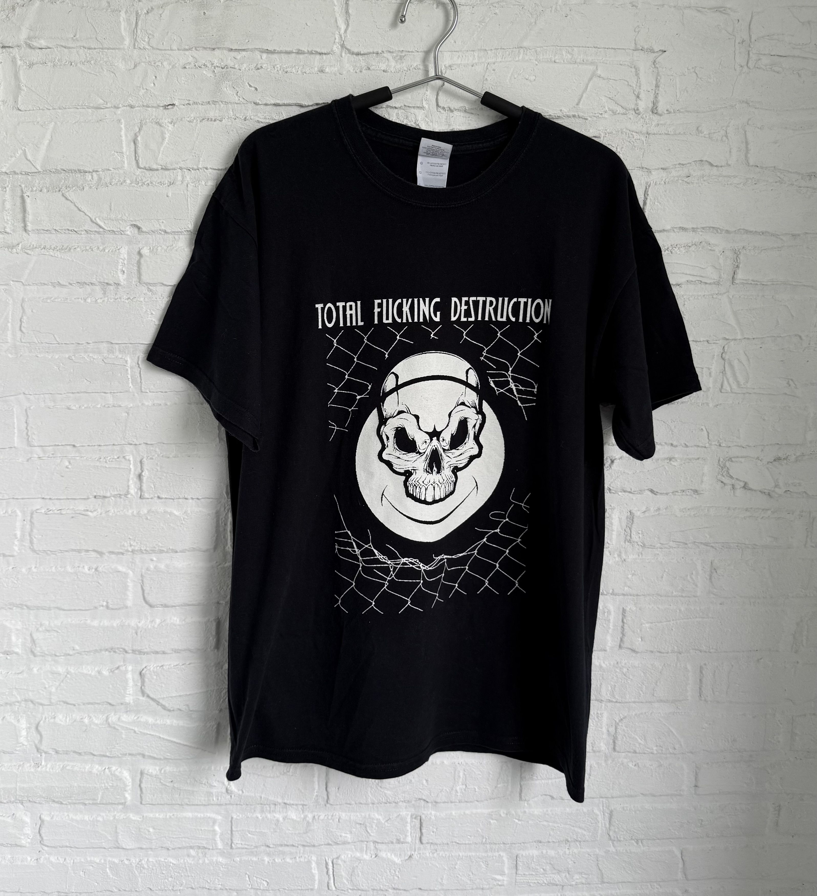 Band Tees × Vintage Vintage 2011 Total Fucking Destruction hater t-shirt Size US L / EU 52-54 / 3 - 1 Thumbnail
