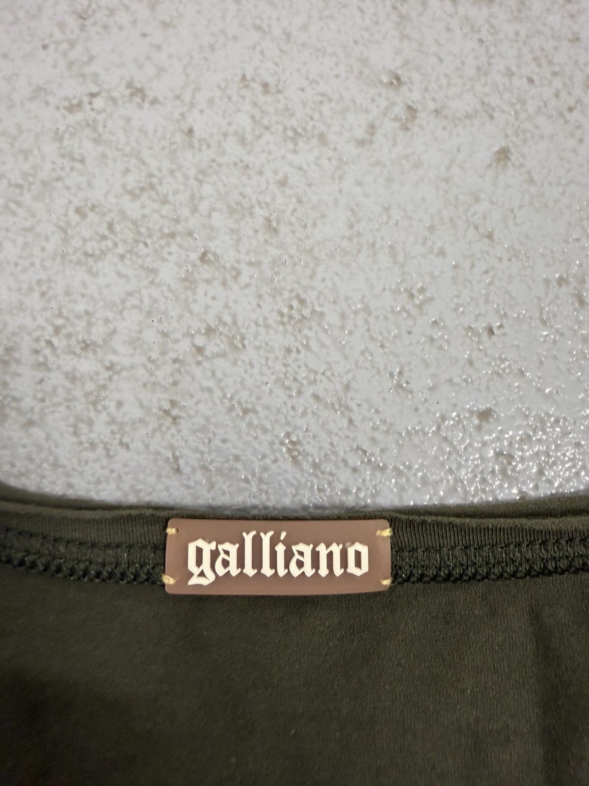 John Galliano Vintage 00s John Galliano England Flag Y2K T-Shirt Size XS / US 0-2 / IT 36-38 - 6 Thumbnail