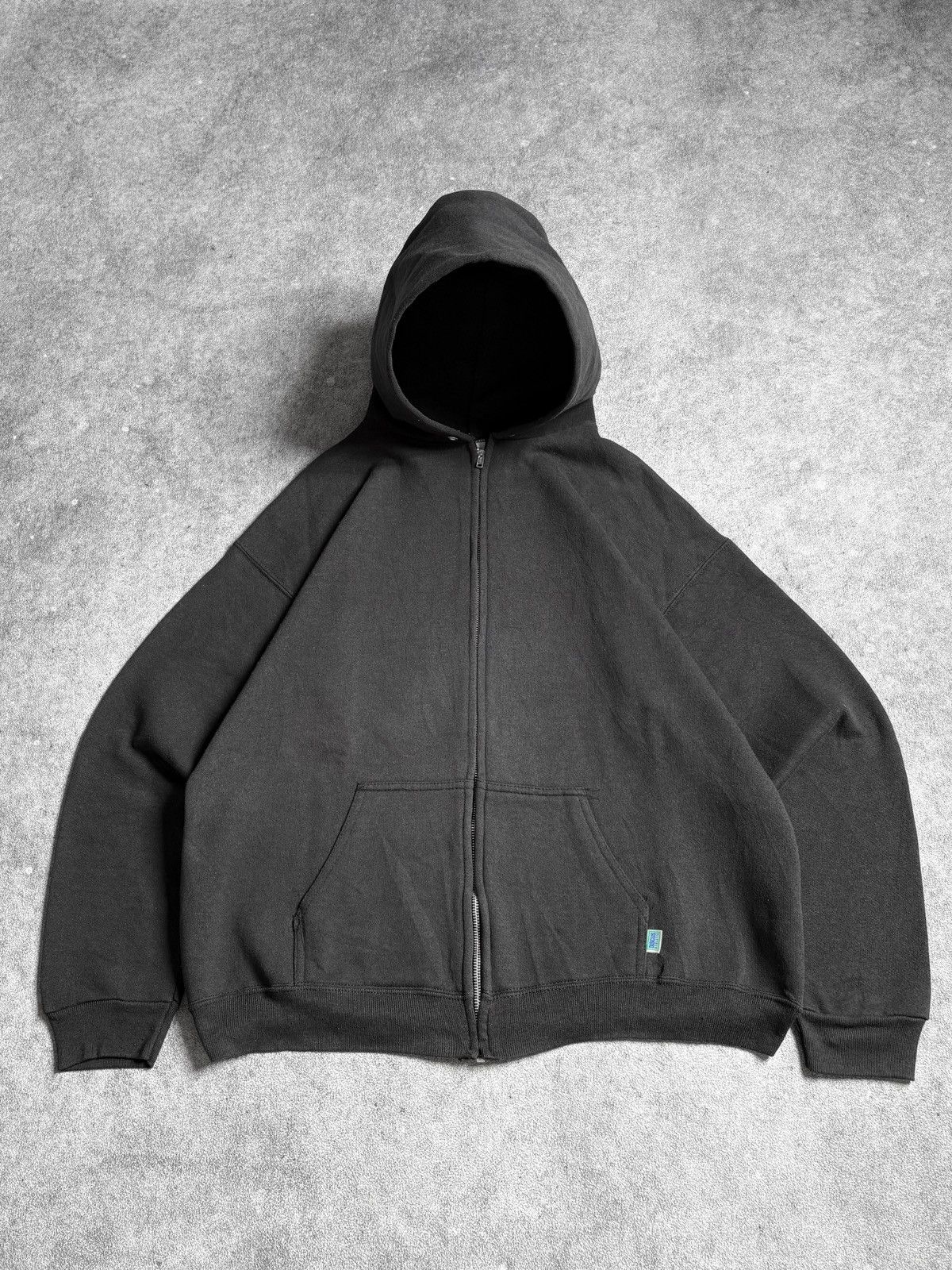 トップス AKIMBO club ZIP-UP HOODIE - FADED BLACK AKIMBO CLUB ZIP-UP HOODIE FADED BLACK S