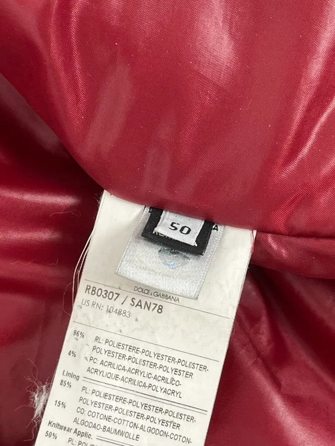 Dolce & Gabbana AW2008 Dolce & Gabbana White & Red British Fur Hooded Puffer Jacket Size US M / EU 48-50 / 2 - 12 Thumbnail