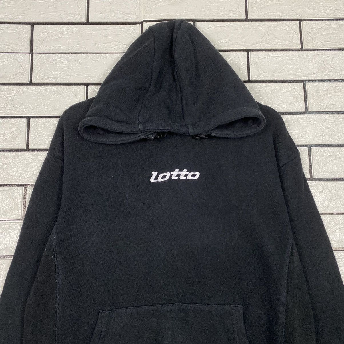 Japanese Brand 📌Vintage Sweatshirt Hoodie Lotto Centre Logo Spell Out Size US M / EU 48-50 / 2 - 4 Thumbnail