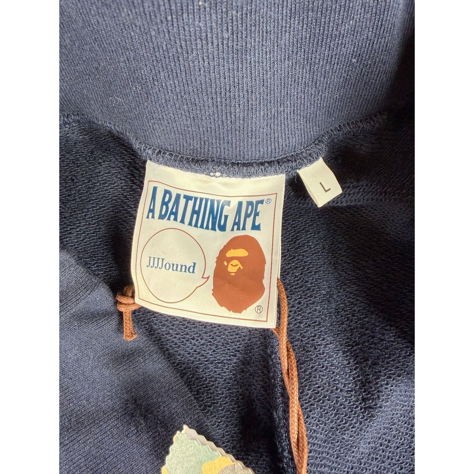 Bape Bape X JJJJound Navy College Sweatpants Size Small Size US 30 / EU 46 - 5 Thumbnail