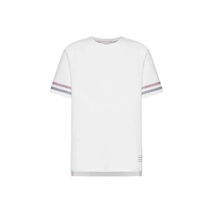Thom Browne Thom Browne Striped Crew Neck T-Shirt -2507 Size US S / EU 44-46 / 1 - 1 Thumbnail