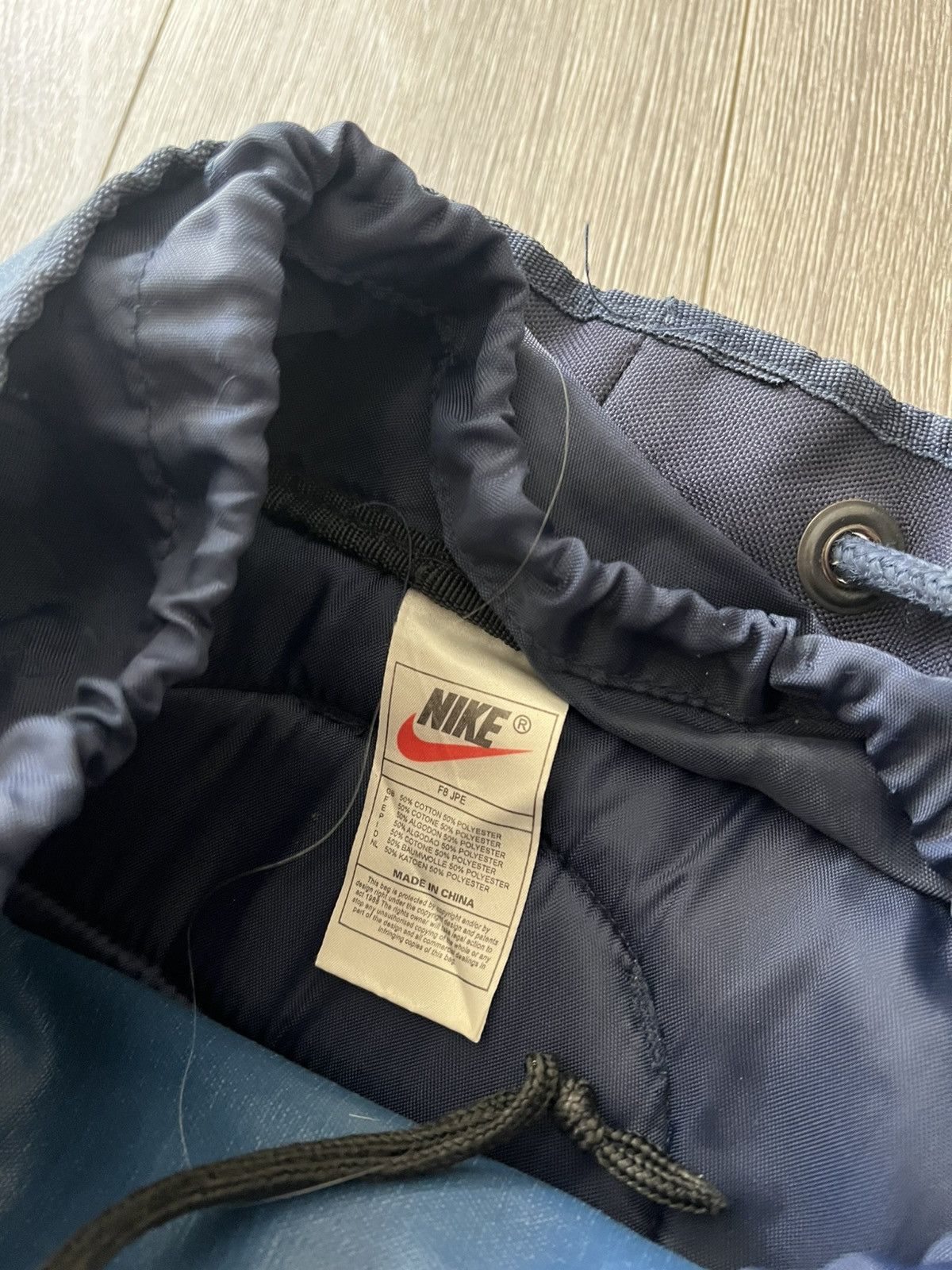 Nike 90s Vintage Nike Bag Backpack Size ONE SIZE - 10 Thumbnail