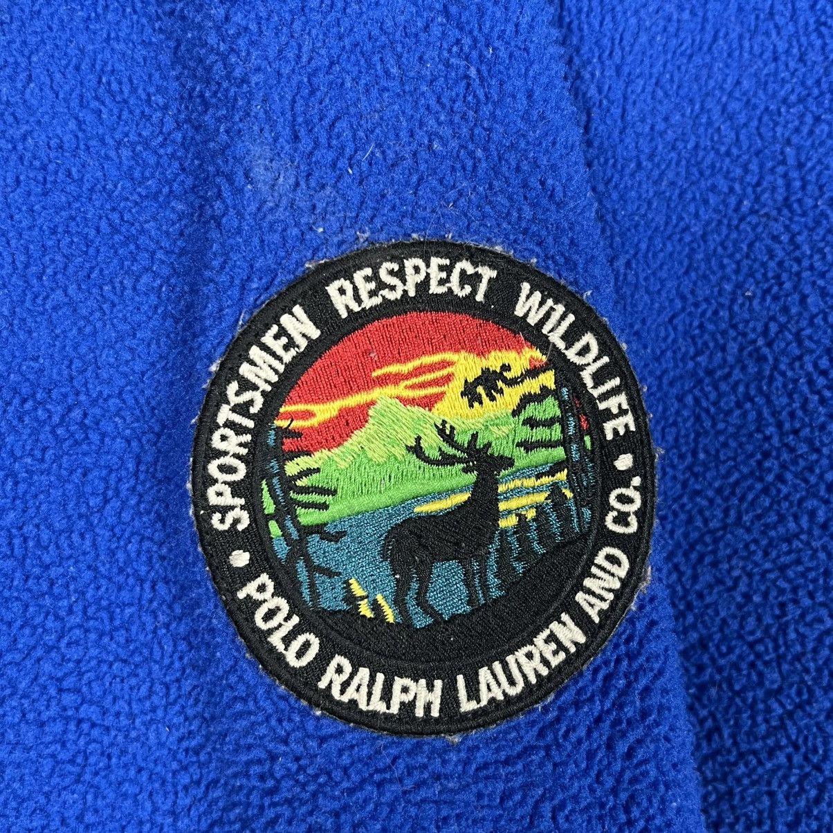 Polo Ralph Lauren × Vintage Polo Ralph Lauren fleece Zip Respect Wildlife Sportsman Size US XL / EU 56 / 4 - 4 Thumbnail