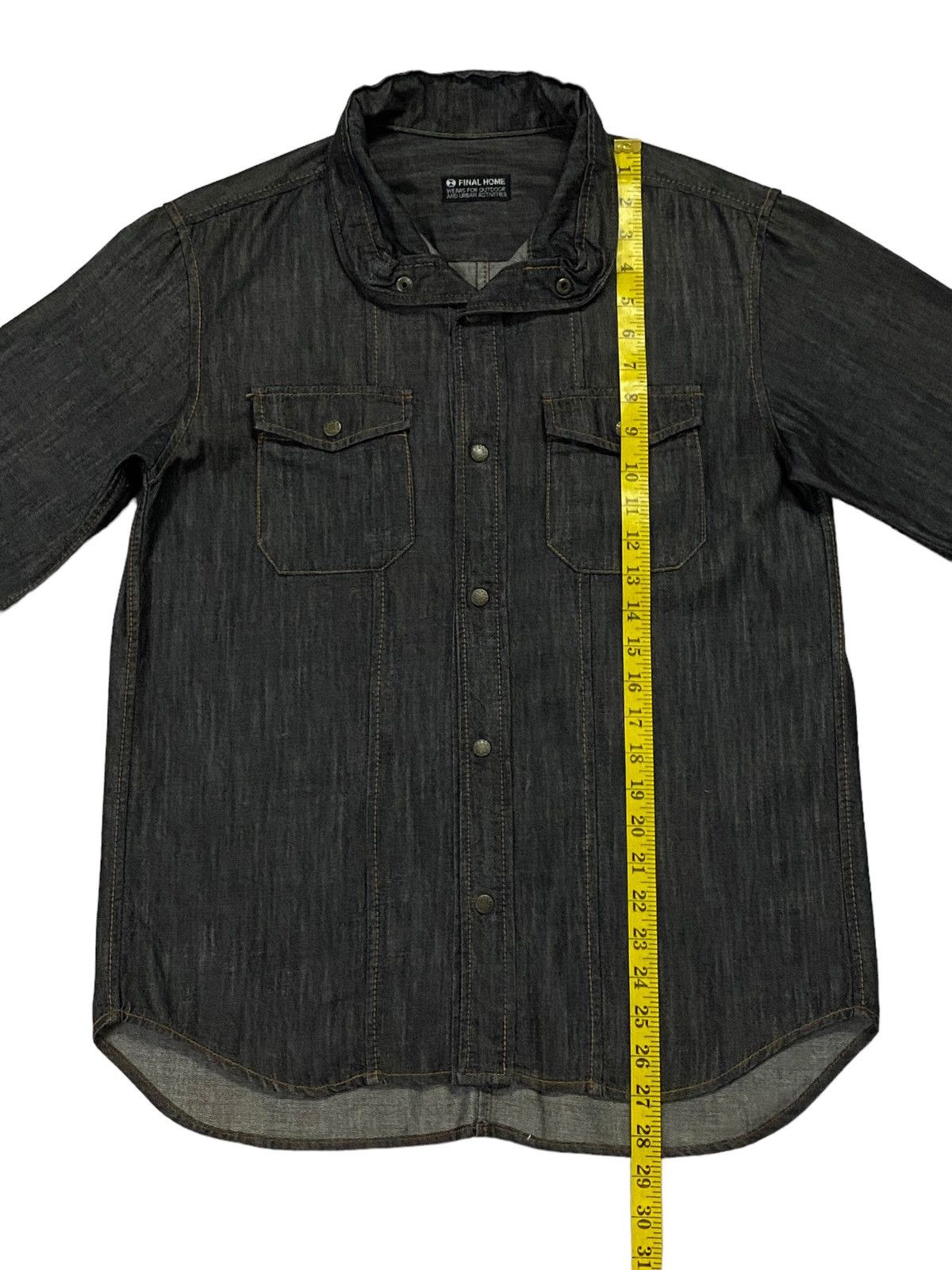 Final Home Final Home Denim Snap Button Ups Shirt Size US S / EU 44-46 / 1 - 5 Thumbnail