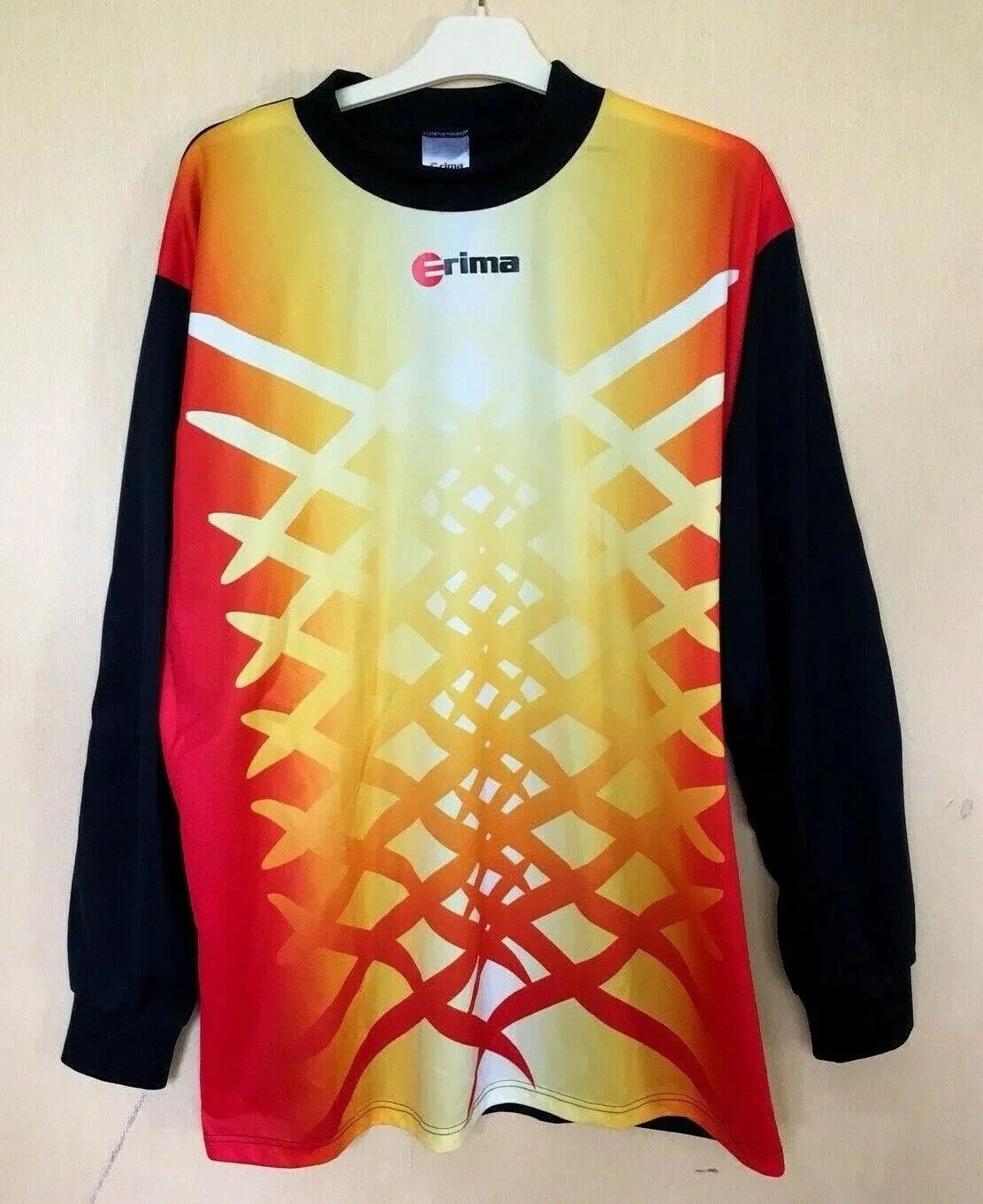 Erima VINTAGE 1990s ERIMA GOALKEEPER #1 JERSEY GK SOCCER SHIRT Size US XL / EU 56 / 4 - 1 Thumbnail