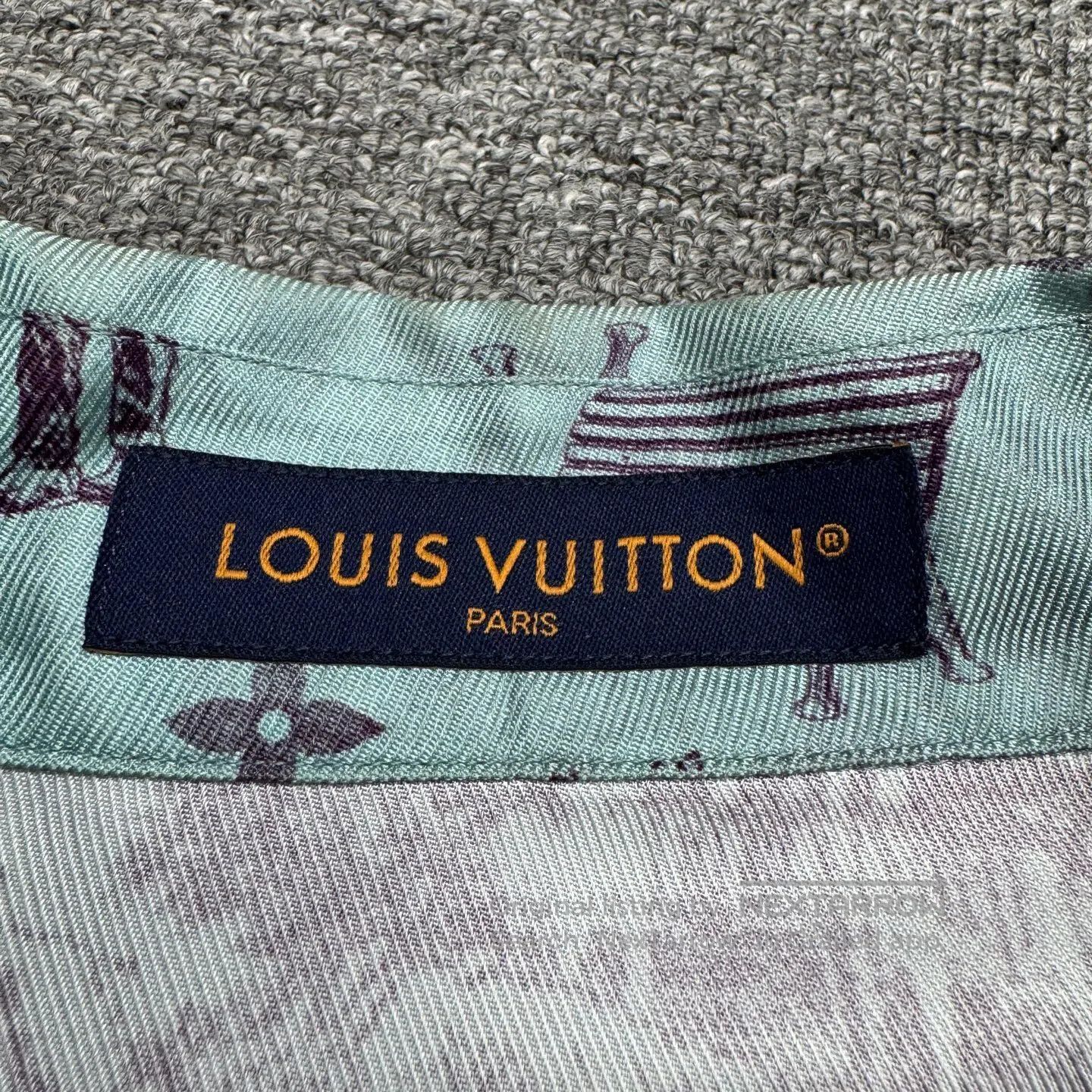 Louis Vuitton Louis Vuitton Landscape-themed silk short-sleeved shirt fo Size US M / EU 48-50 / 2 - 3 Thumbnail