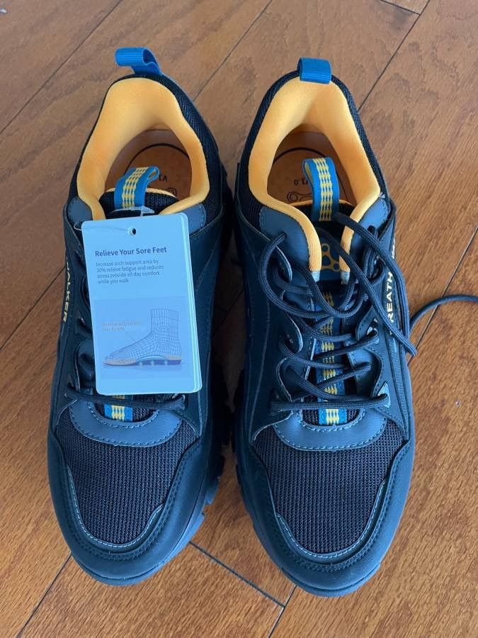 Other Breath Walker Aiden Black (US Men's 9) BRAND NEW Size US 9 / EU 42 - 2 Thumbnail