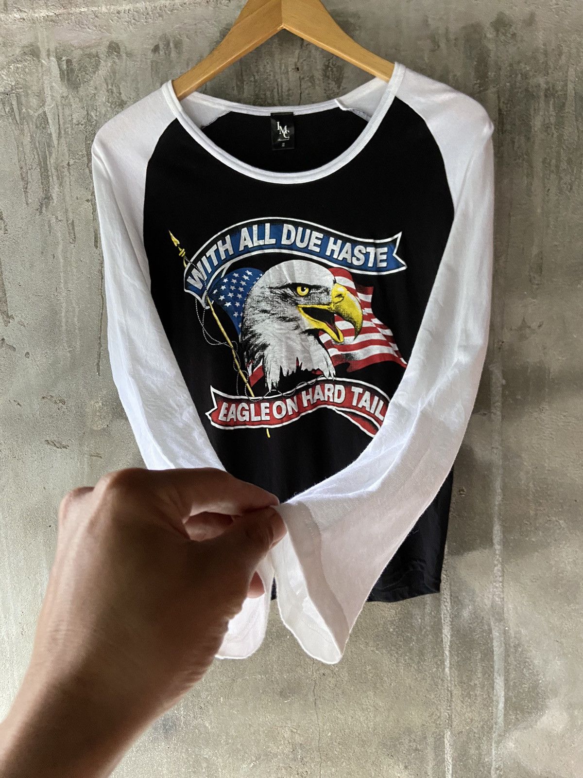 If Six Was Nine 🌸EAGLE ON HARD TAIL LONG SLEEVE Size US S / EU 44-46 / 1 - 5 Thumbnail