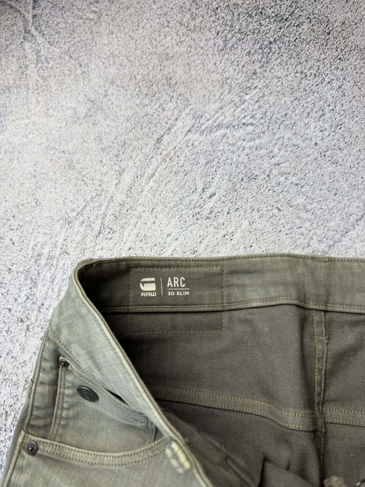 G-Star Rare Vintage G-Star Raw 3D Slim Pants 90's Y2K Size US 32 / EU 48 - 15 Thumbnail