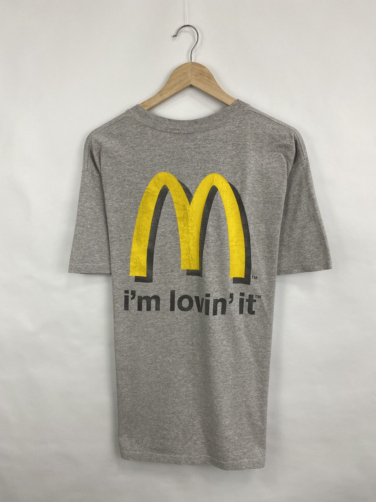 USA Olympics 🇺🇸 Vintage 2004 Macdonald I’m Lovin It T-Shirt Retro Rare Y2K Size US L / EU 52-54 / 3 - 3 Thumbnail