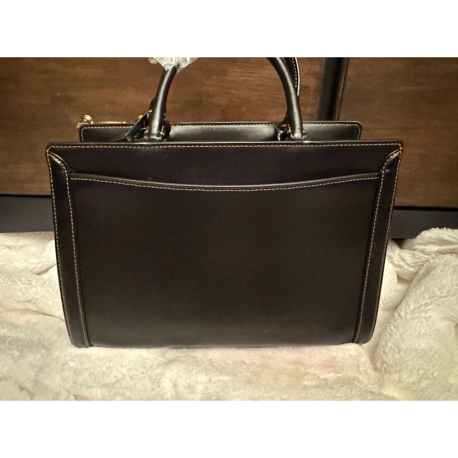 Coach Coach Tea Rose Rogue Satchel Black Floral Multicolor Size ONE SIZE - 7 Thumbnail