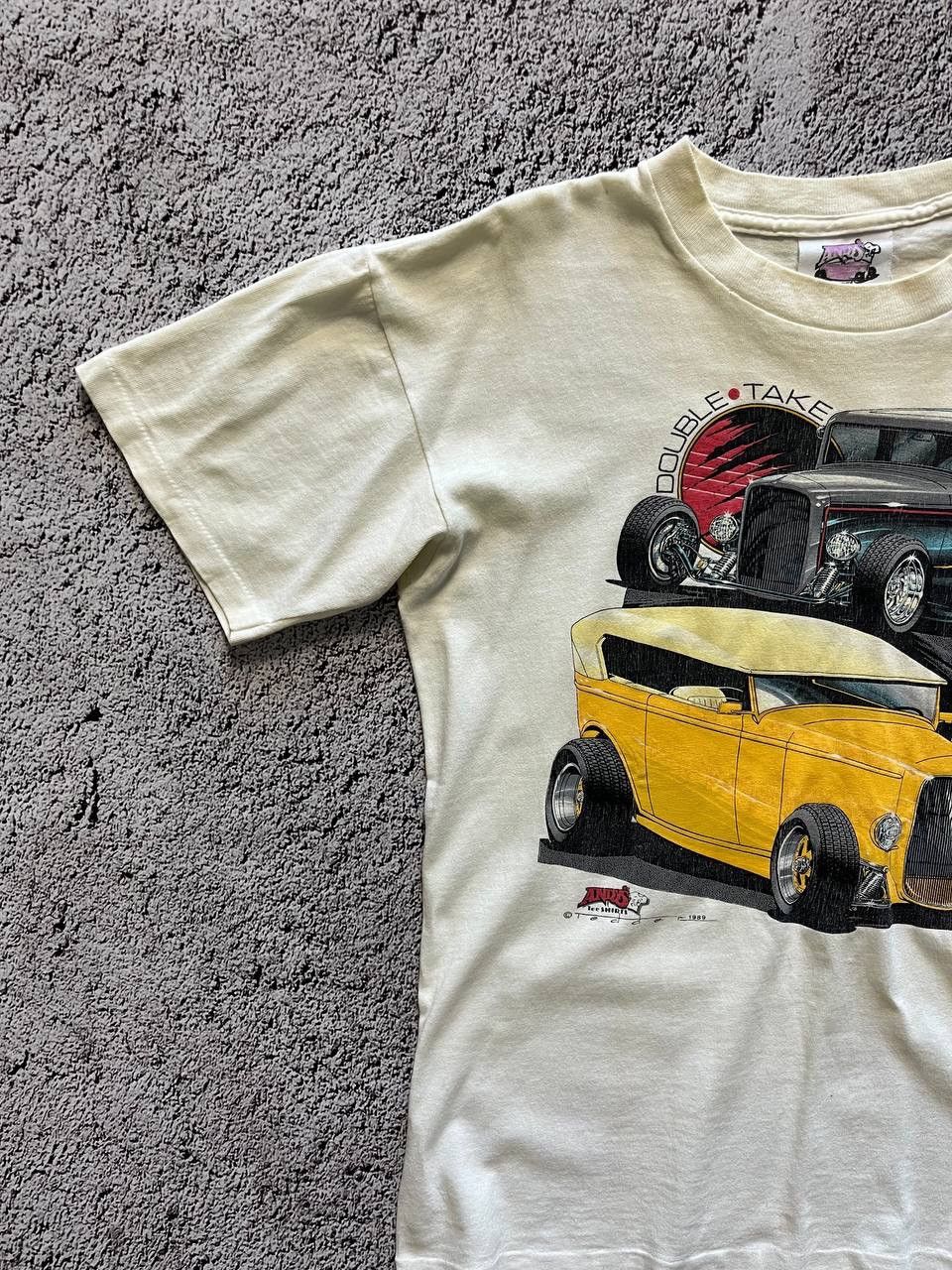 Hanes × Vintage 1989 Vintage Street Heat Hot Rod Hanes Heavyweight Graphic Size US M / EU 48-50 / 2 - 2 Thumbnail