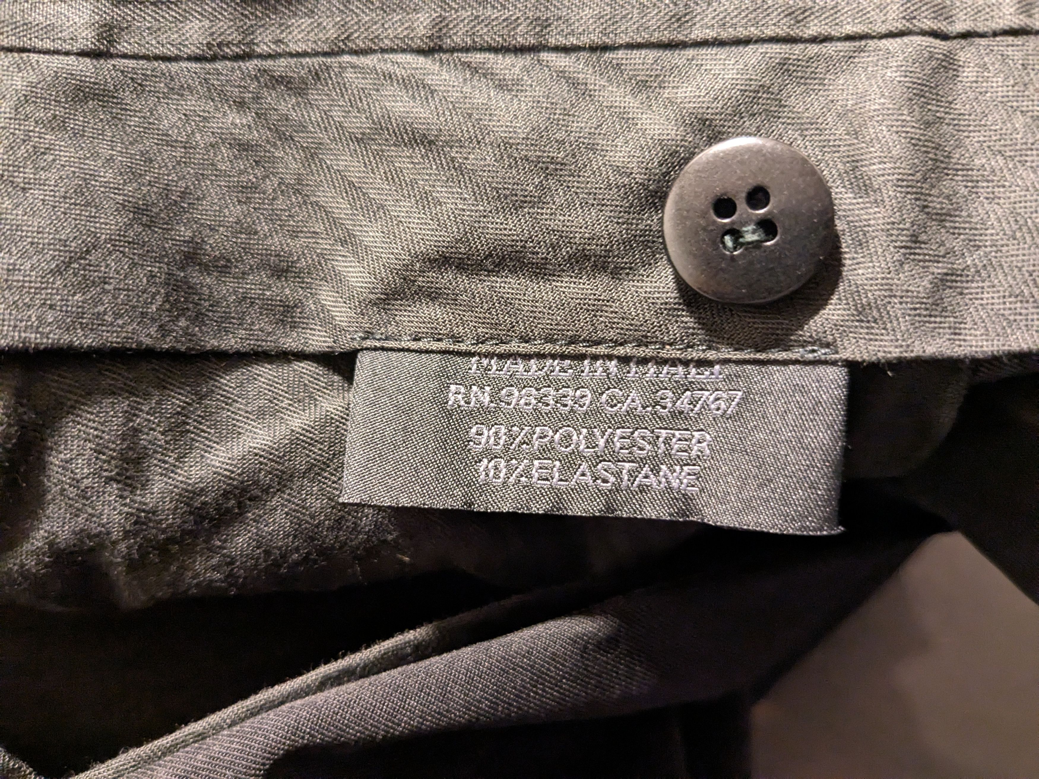 Prada Prada Trousers Dress Pants Black 48 Polyester Elastane Size US 32 / EU 48 - 9 Thumbnail