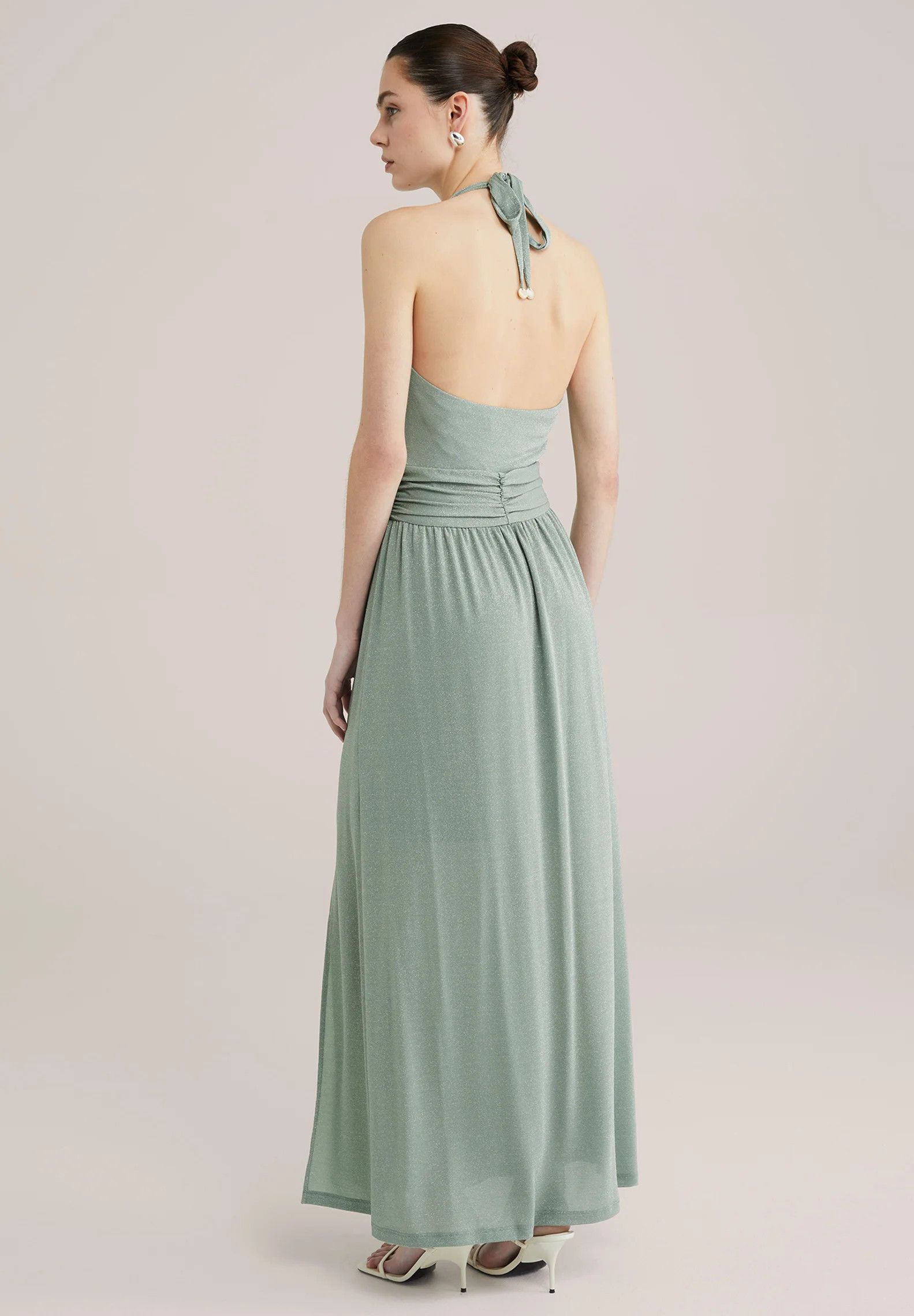 Other Beautiful evening maxi dress in sage green WE Size XXL / US 16-18 / IT 52-54 - 5 Thumbnail
