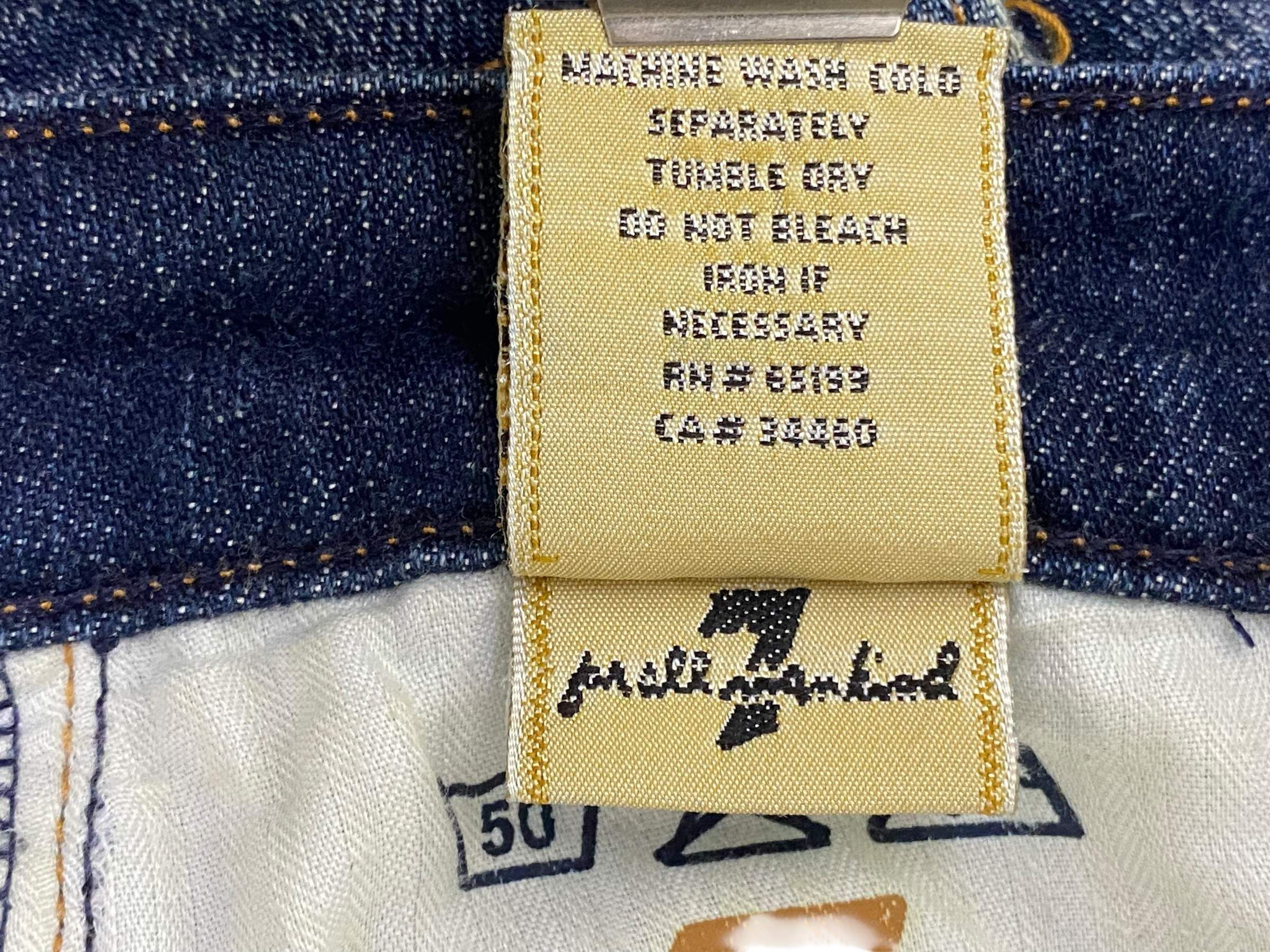 7 For All Mankind × Japanese Brand 7 for all mankind Flare Jeans Bootcut Jeans Size US 26 / EU 42 - 8 Thumbnail