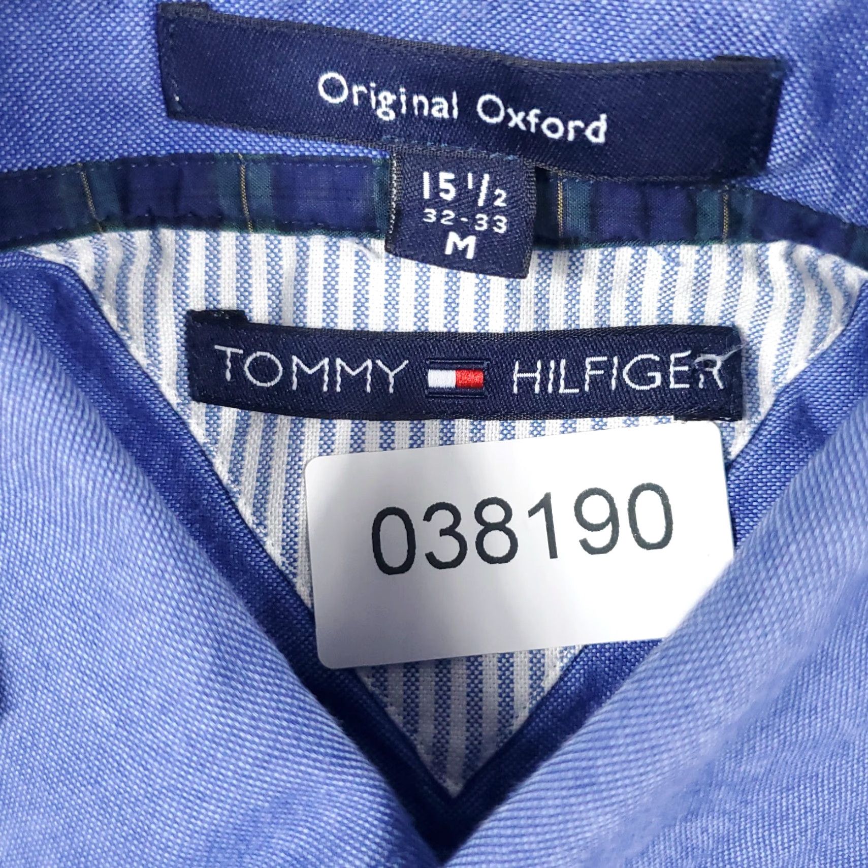 Tommy Hilfiger Tommy Hilfiger Shirt Mens Medium Blue Casual Button Up Long Sleeve Size US M / EU 48-50 / 2 - 8 Thumbnail