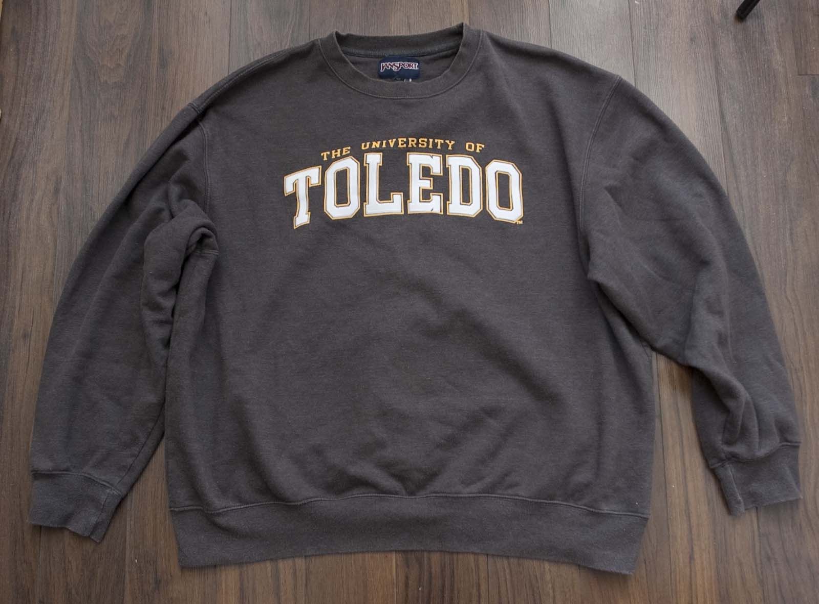 Jansport University of Toledo Sweatshirt Jansport Size XXL Gray Size US XXL / EU 58 / 5 - 1 Thumbnail