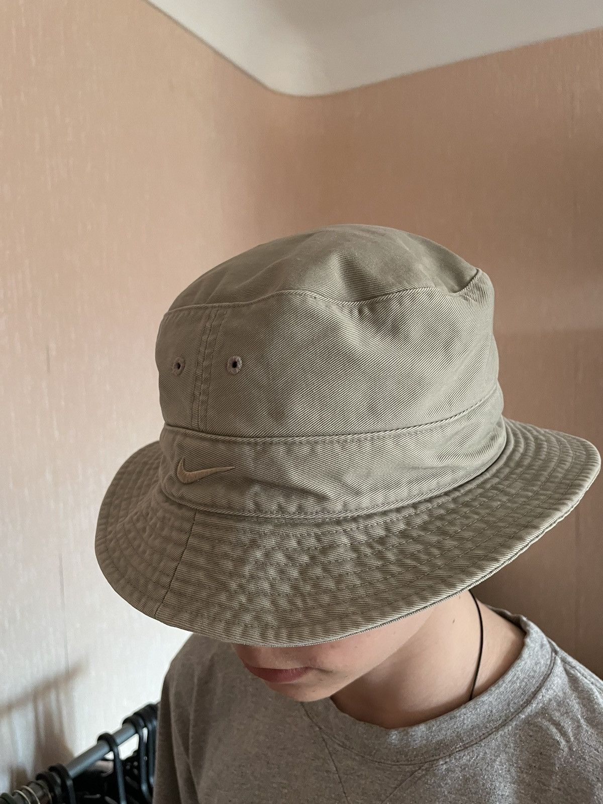 Nike × Vintage Vintage Nike Panama Hat Cap Size ONE SIZE - 2 Thumbnail