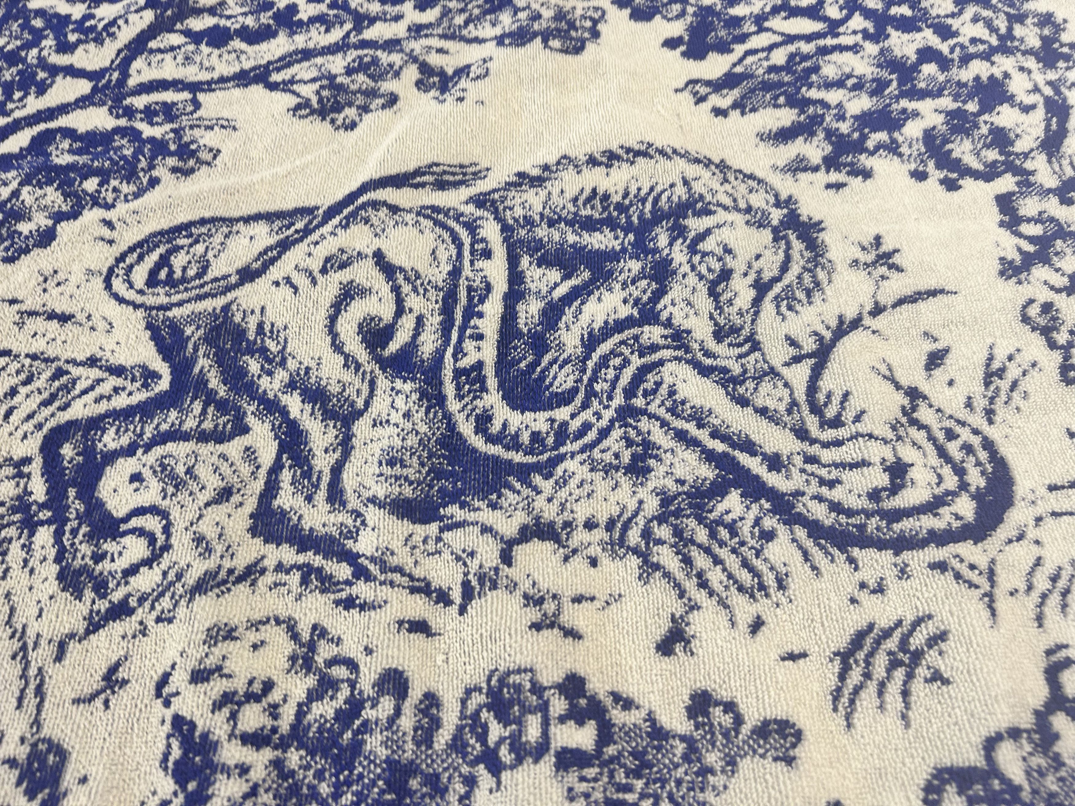 Dior Poncho Toile de Jouy SAUVAGE W/ HOOD Size ONE SIZE - 13 Thumbnail